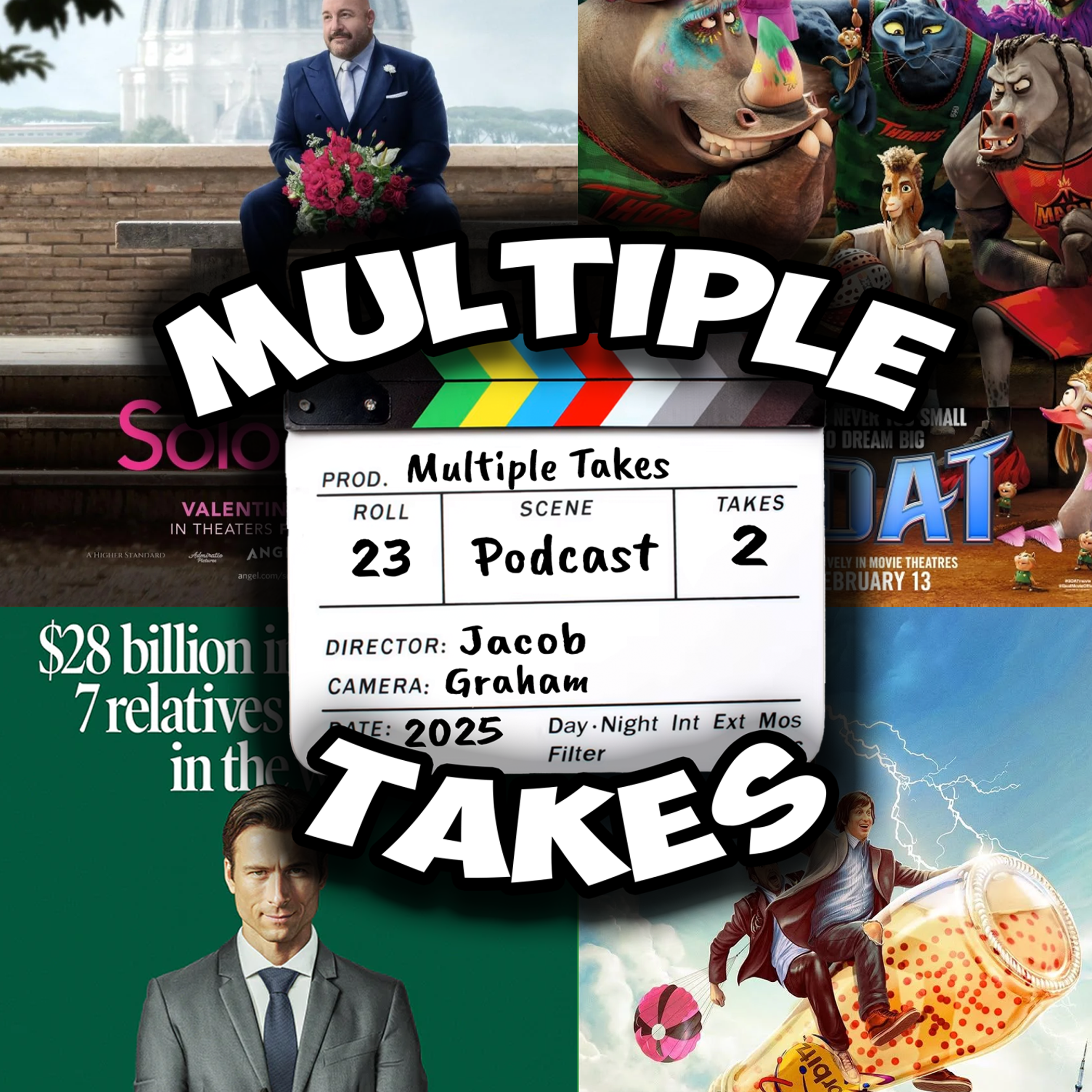 Multiple Takes Ep. 13 - Nirvanna the Band, GOAT, Solo Mio, How To Make A Killing, Cop Car episode artwork