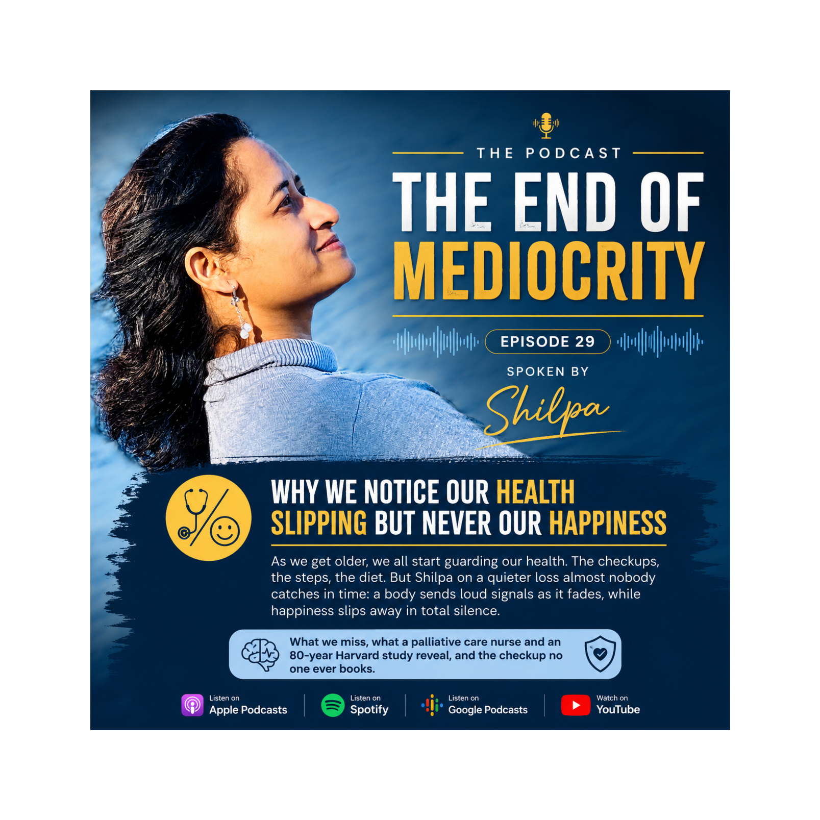 Why We Notice Our Health Slipping but Never Our Happiness episode artwork
