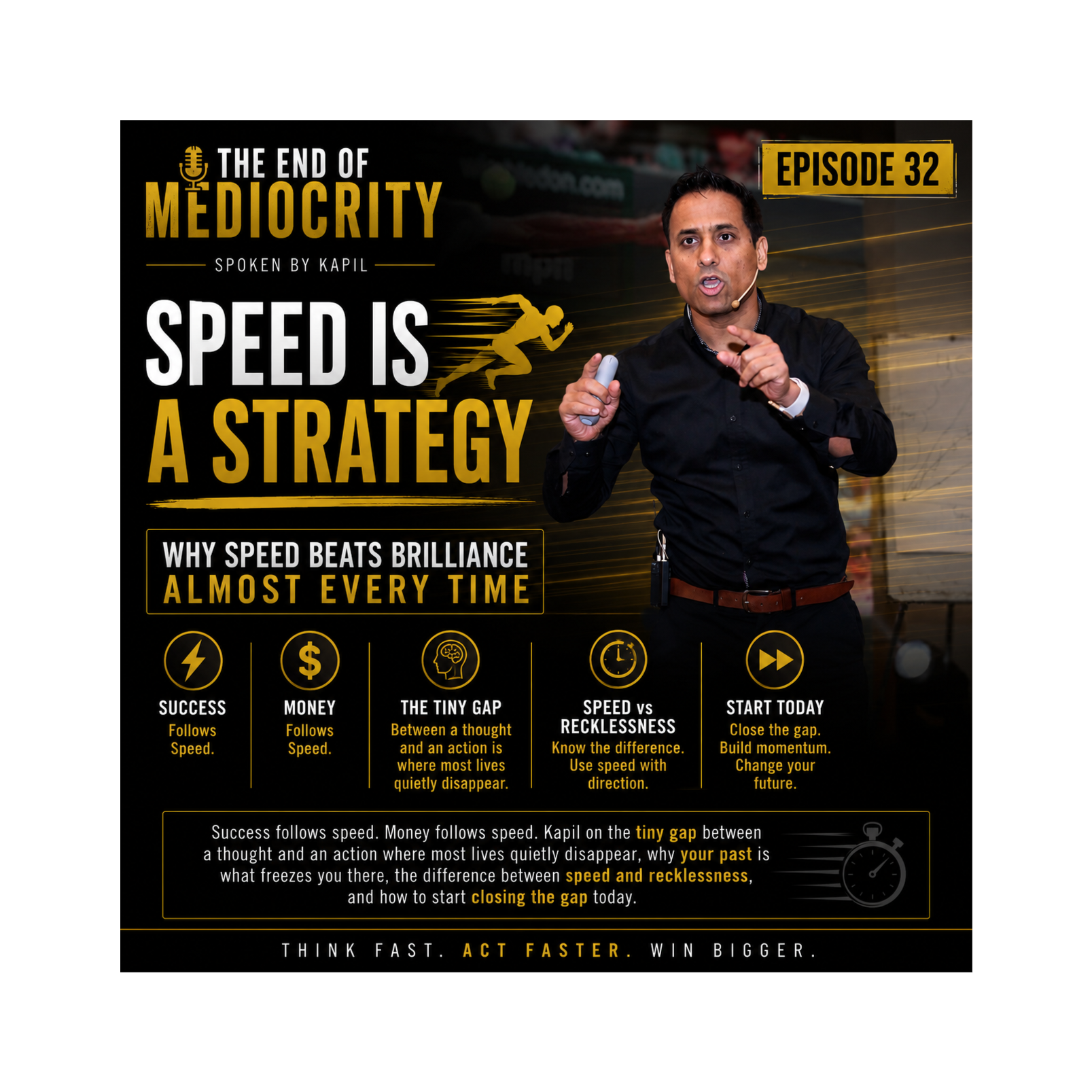 Why Speed Beats Brilliance Almost Every Time episode artwork