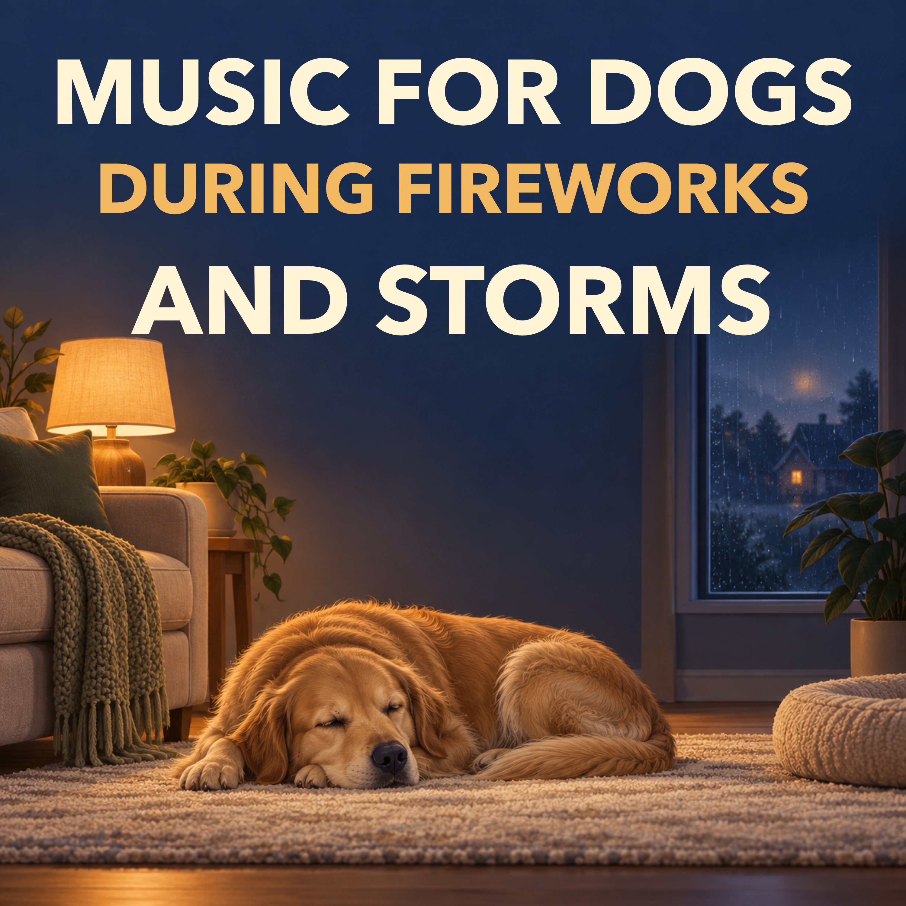 Logo of the podcast Sounds for Dogs- Home Alone, Fireworks and Storms Podcast Sounds for Dogs- Home Alone, Fireworks and Storms