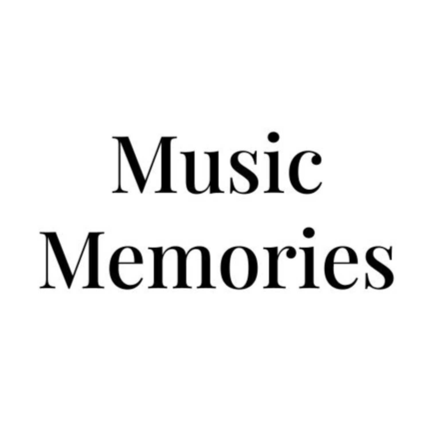 Music Memories podcast artwork