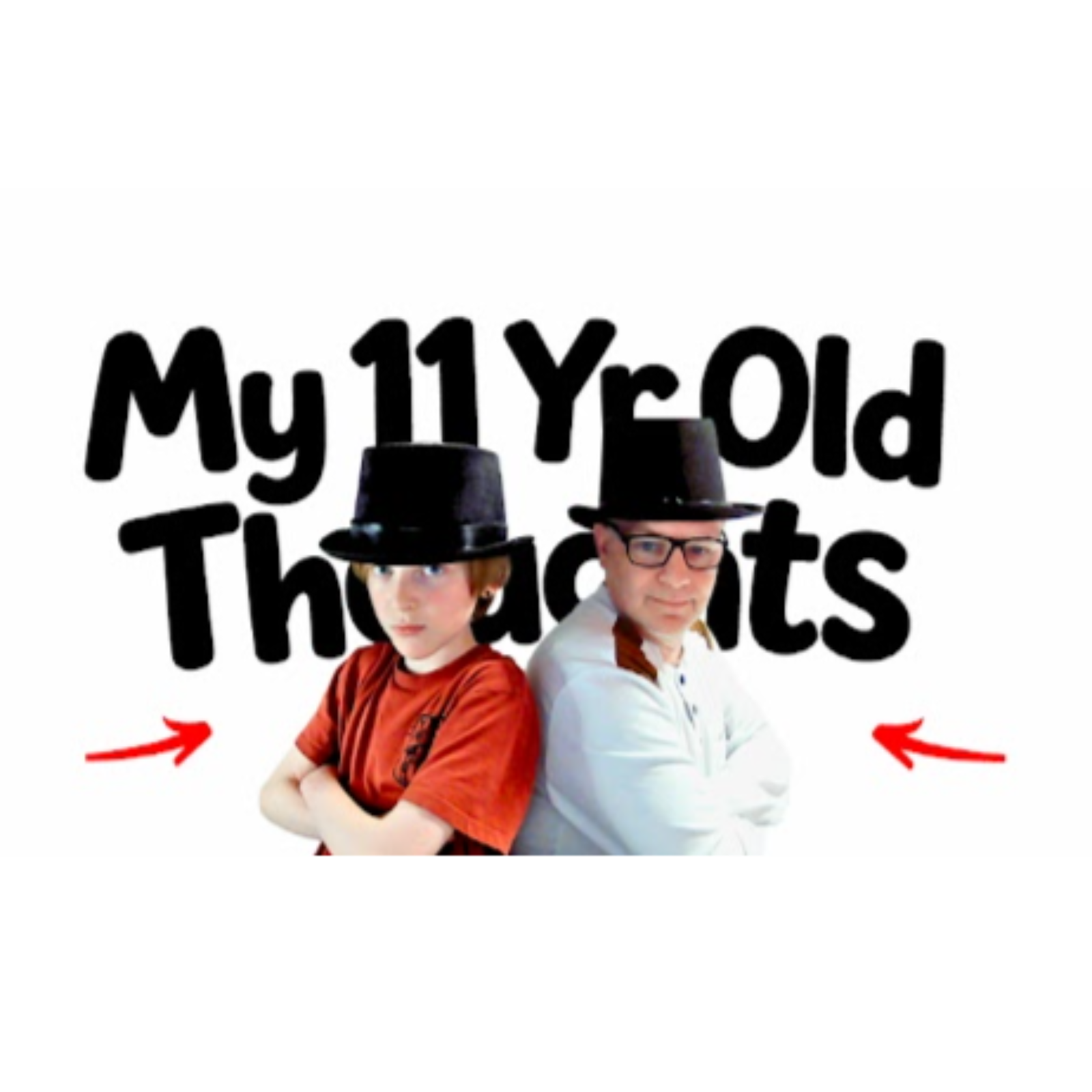 My 11 year old thoughts podcast artwork