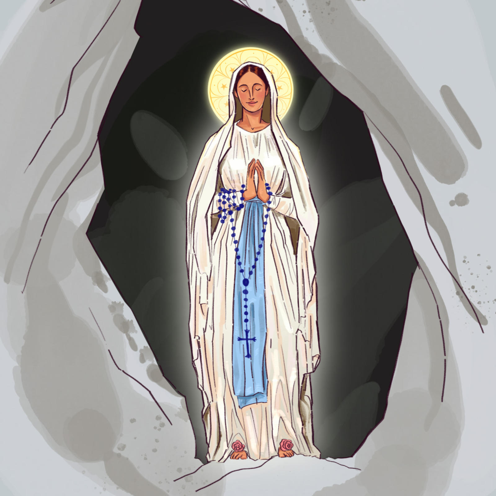 February 11 | Our Lady of Lourdes episode artwork