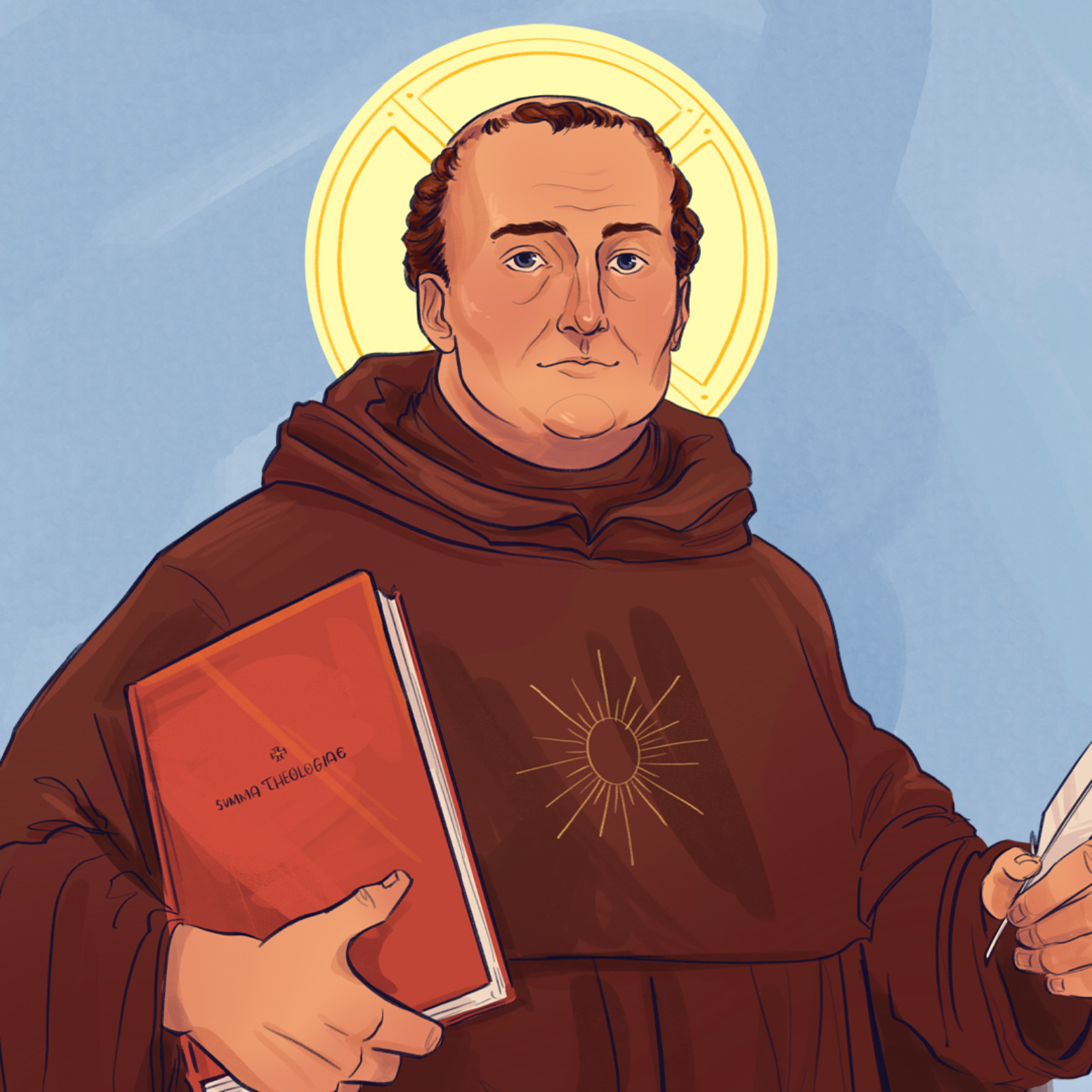 January 28 | Saint Thomas Aquinas episode artwork
