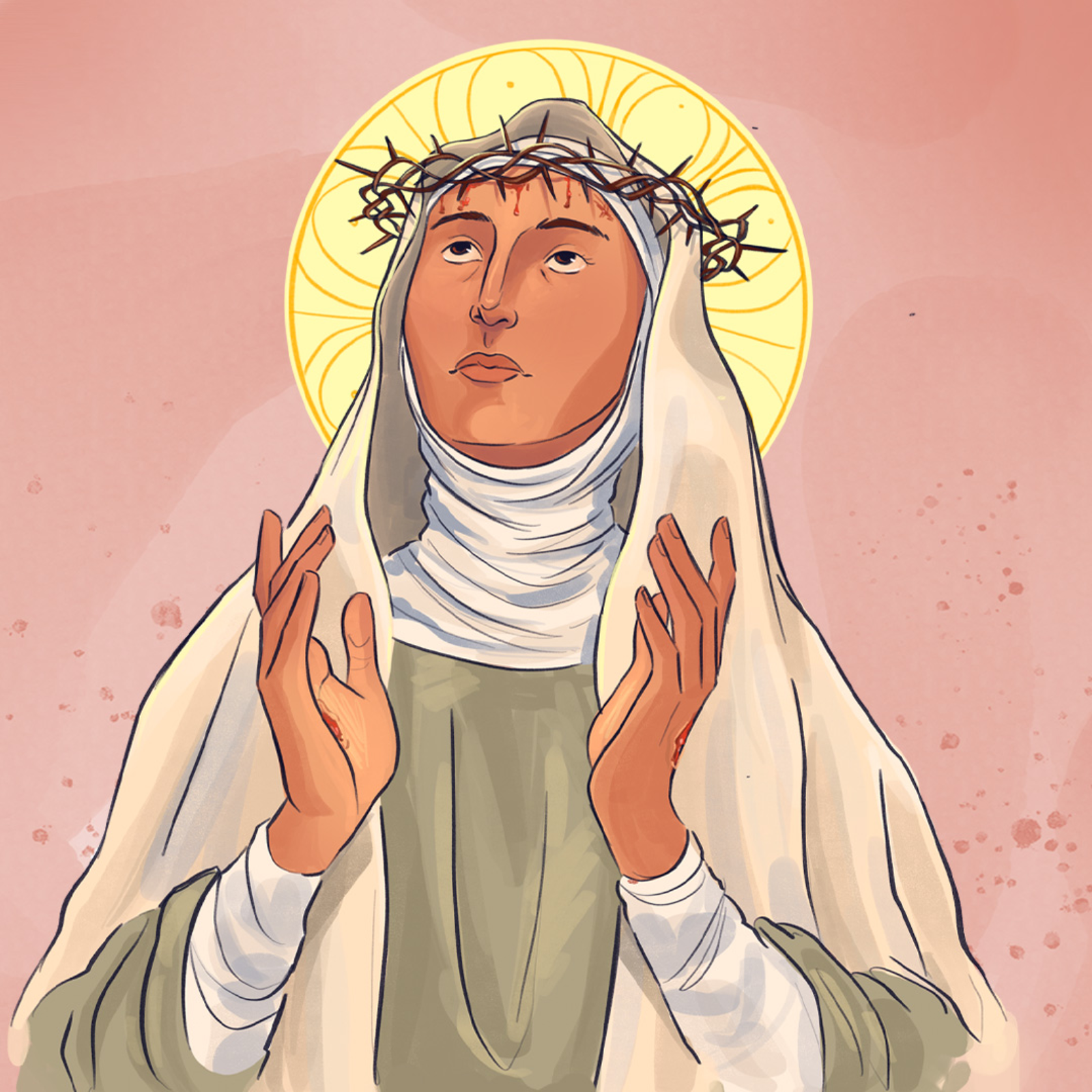 April 29 | Saint Catherine of Siena episode artwork