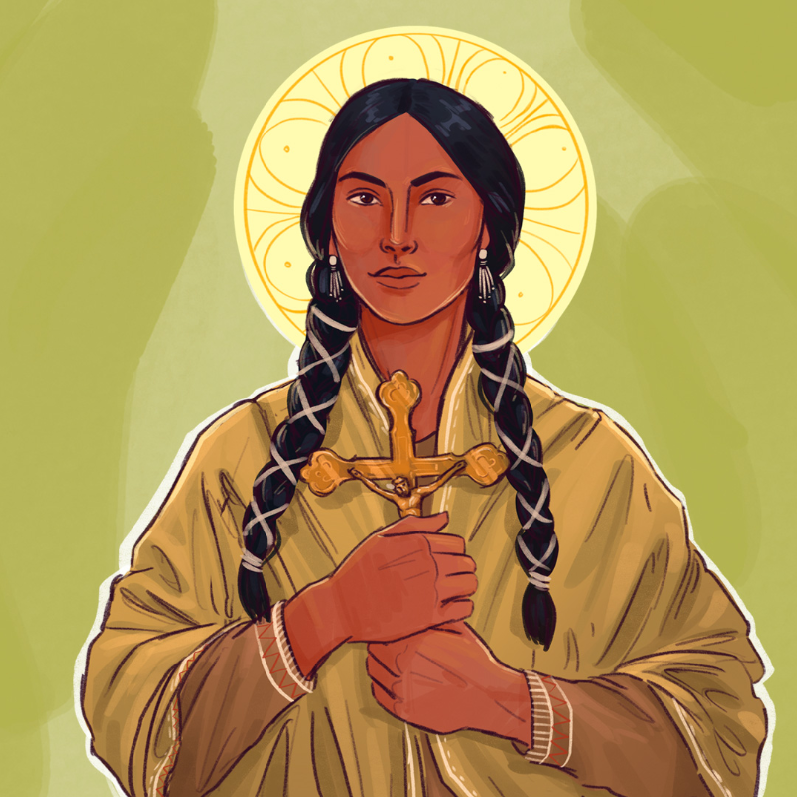 July 14 | Saint Kateri Tekakwitha episode artwork