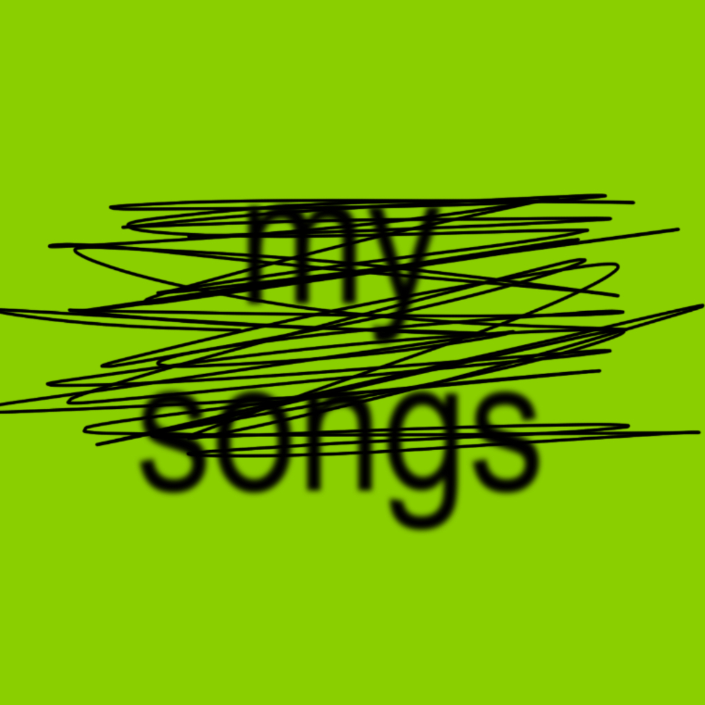 my songs podcast artwork