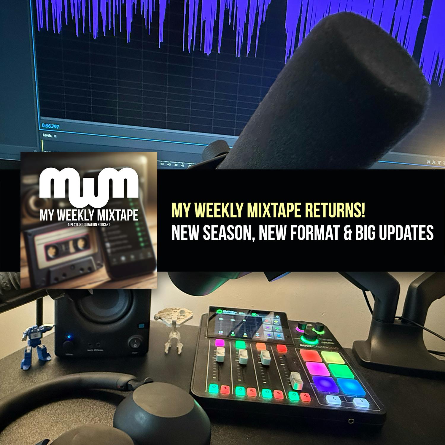 My Weekly Mixtape Returns! New Season, New Format & Big Updates
