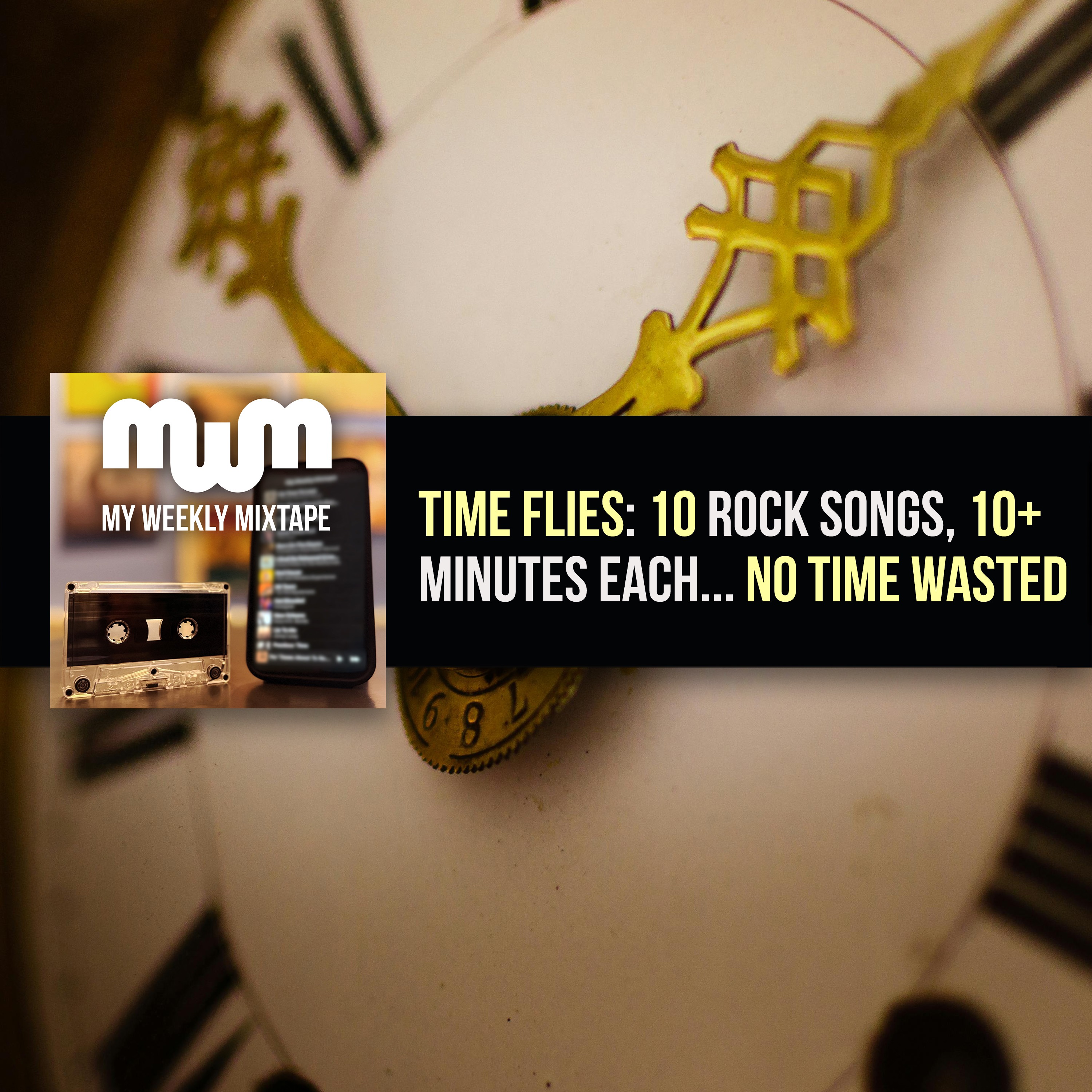 Time Flies: 10 Rock Songs, 10+ Minutes Each — No Time Wasted