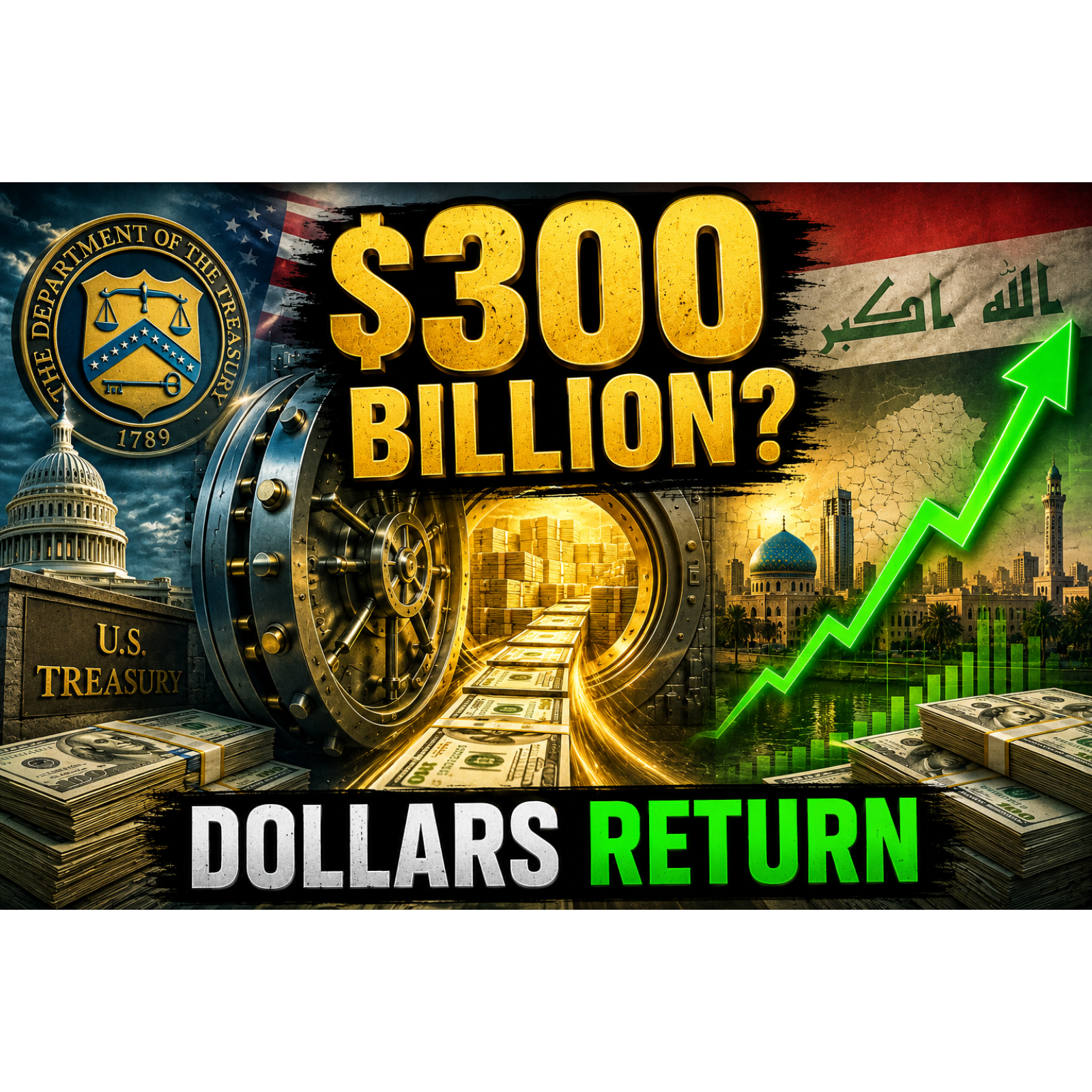 U.S. Treasury Tracks $300 BILLION as Dollar Shipments Return to Iraq! episode artwork