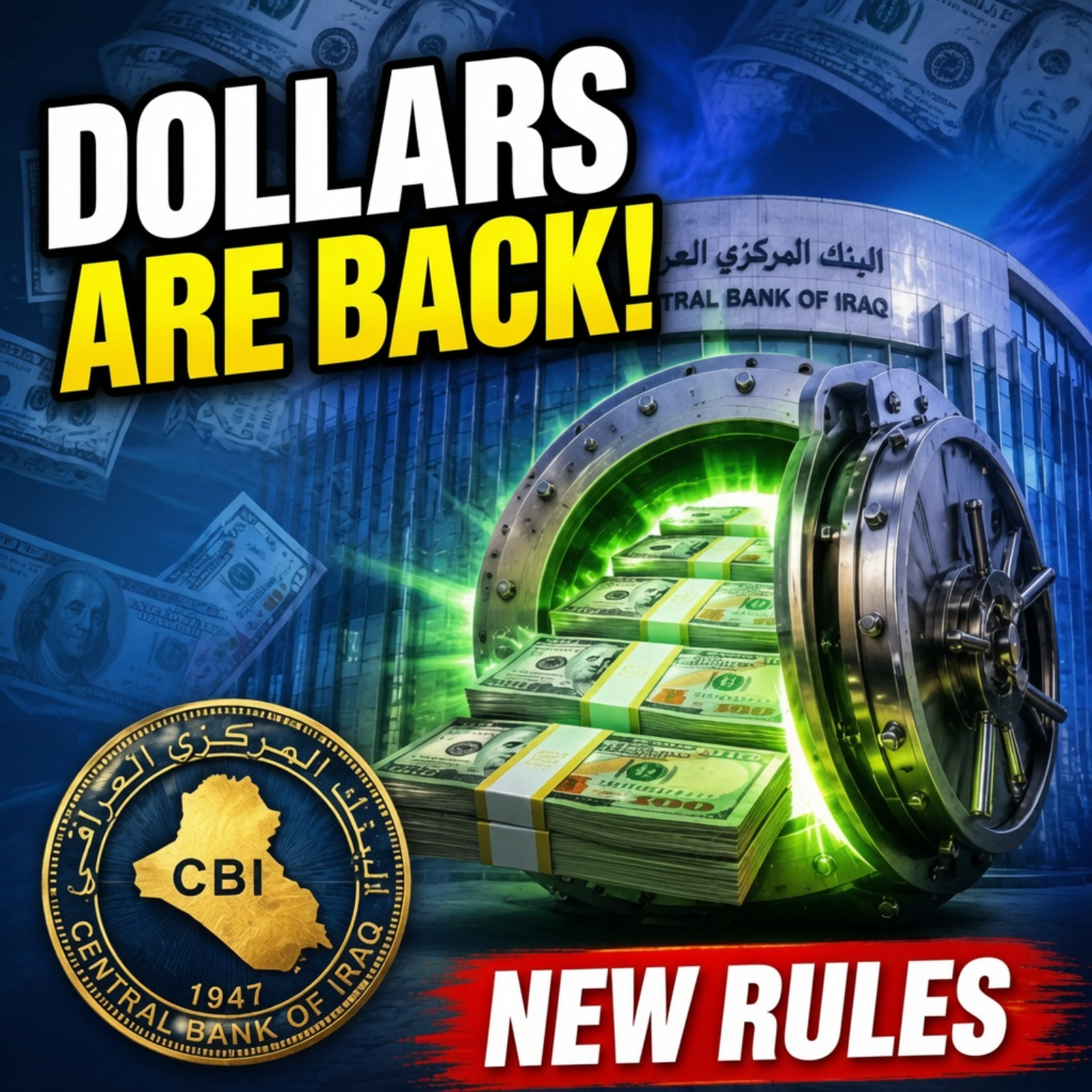 IRAQ SHOCKS BANKS! Central Bank Reverses Major Dollar Policy! episode artwork