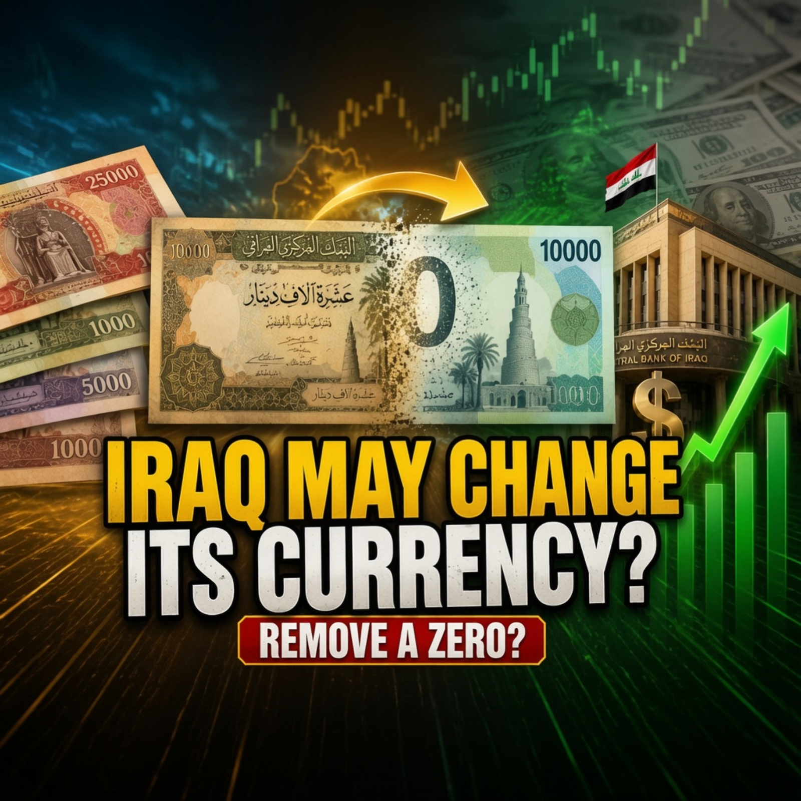Could Iraq Remove a Zero From Its Currency? Here's What We Know episode artwork