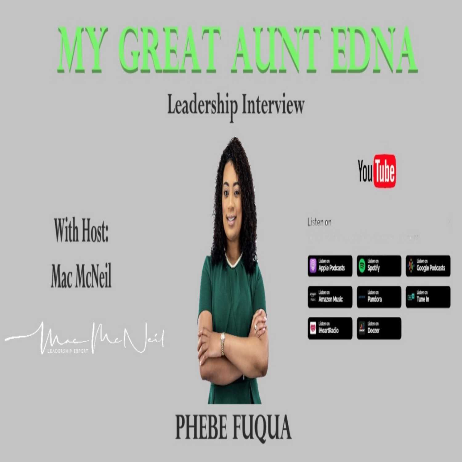 My Great Aunt EDNA:  The Golden Girl of Leadership