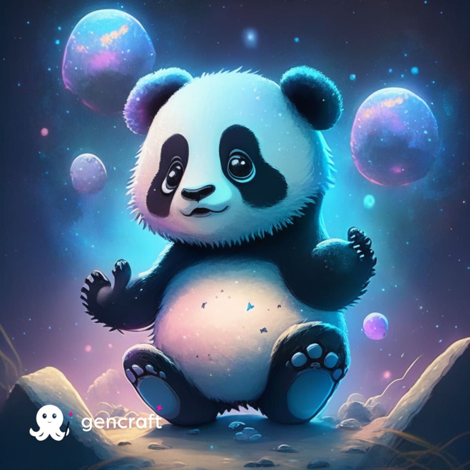 The mythical panda podcast artwork