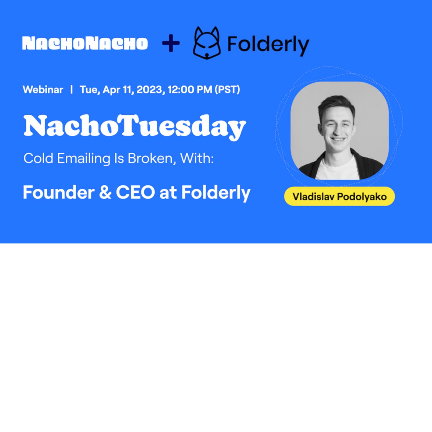NachoTuesday thought leadership interview series with real SaaS Founders, VCs, and Leaders