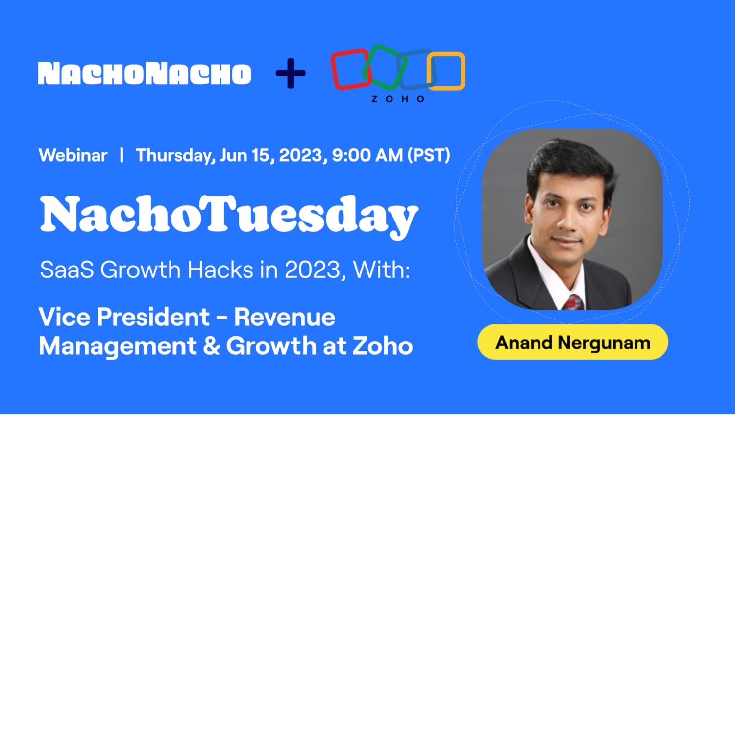 NachoTuesday thought leadership interview series with real SaaS Founders, VCs, and Leaders