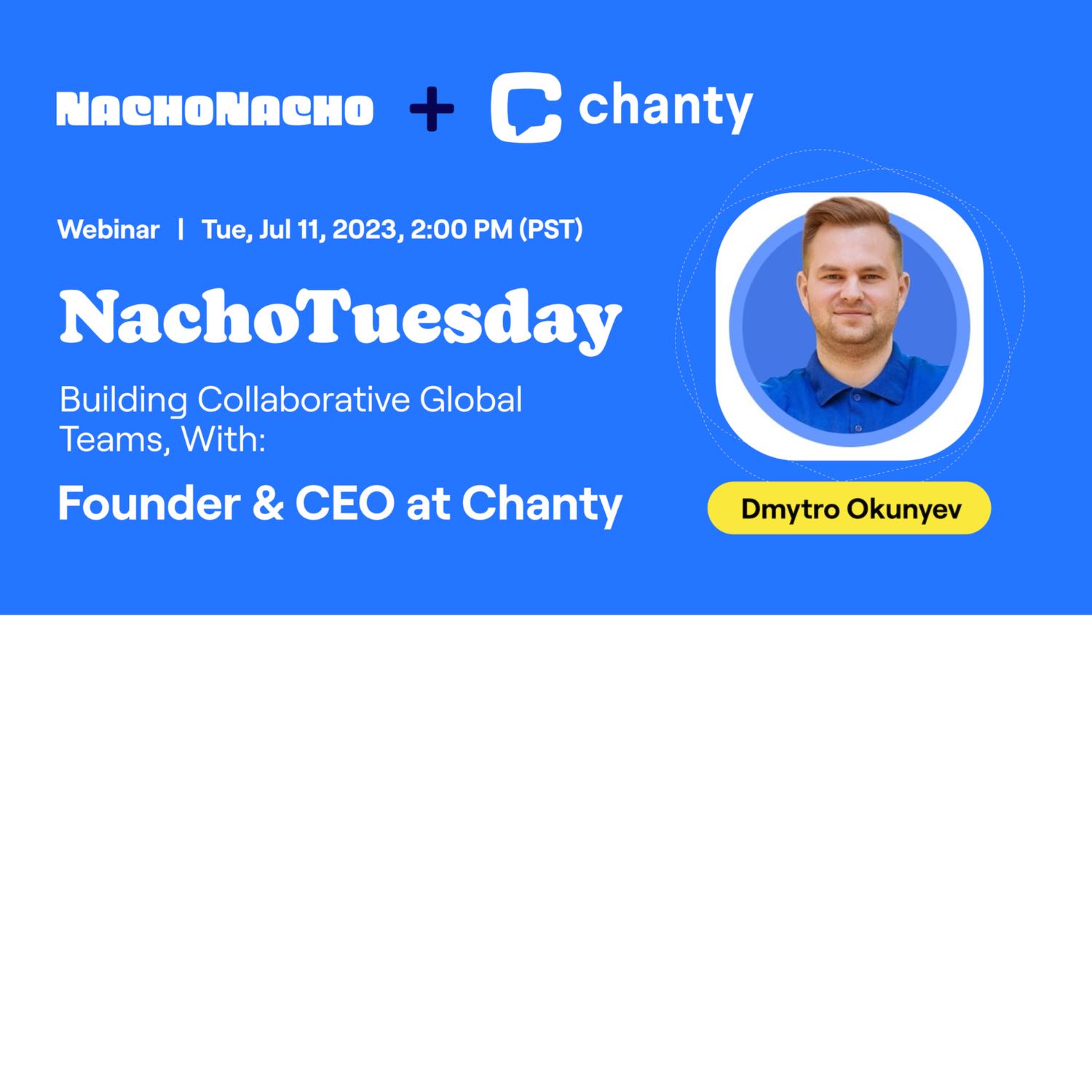 NachoTuesday thought leadership interview series with real SaaS Founders, VCs, and Leaders