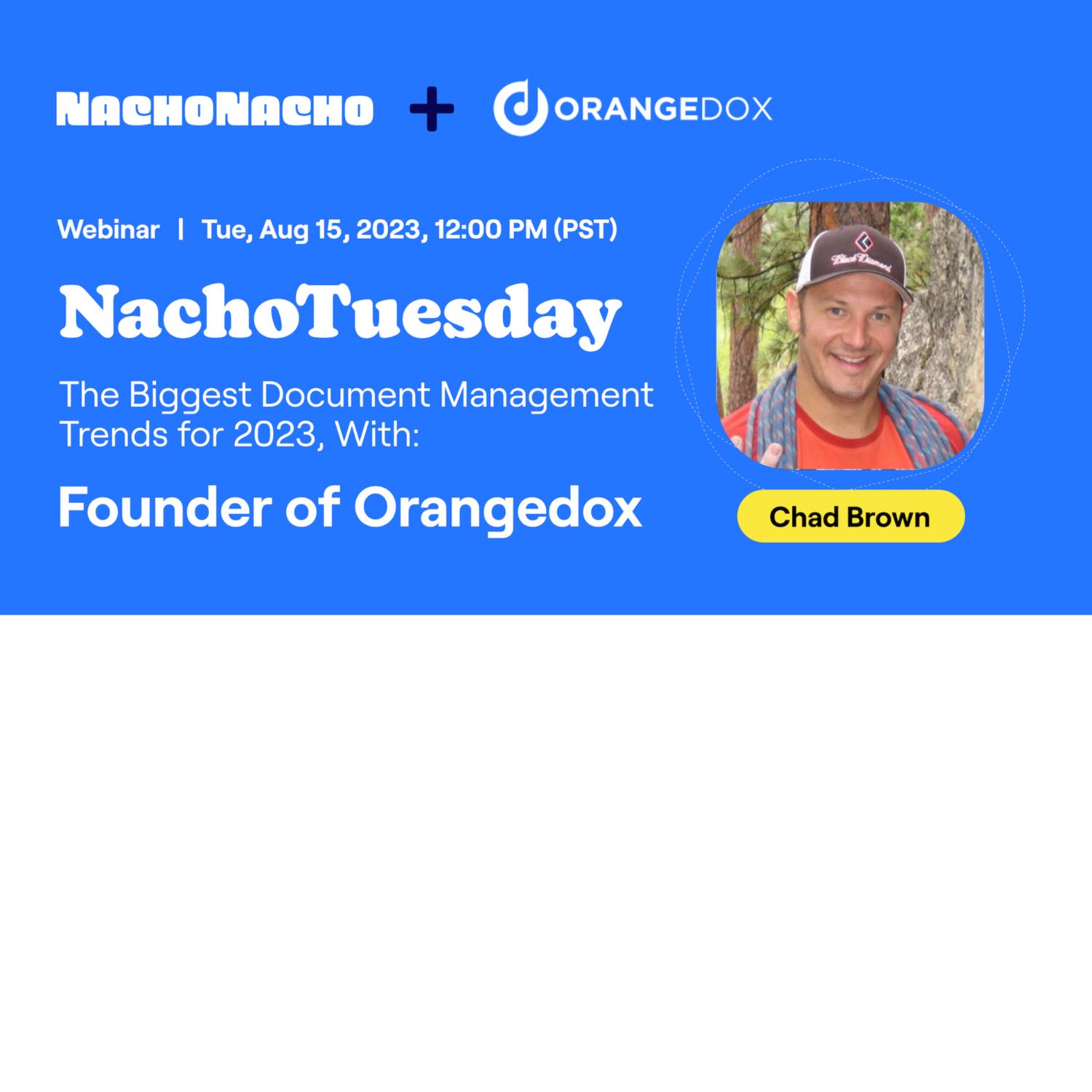 NachoTuesday thought leadership interview series with real SaaS Founders, VCs, and Leaders