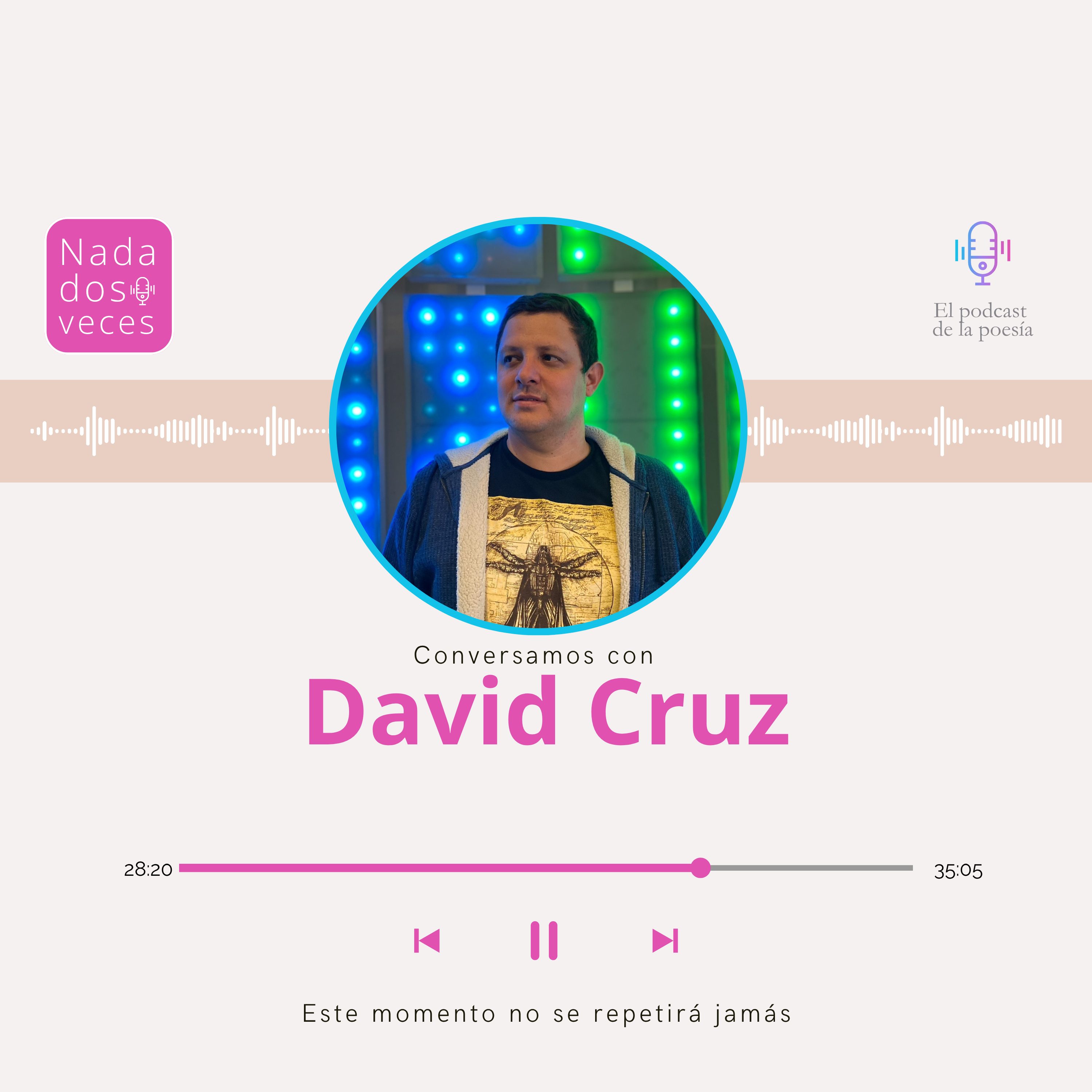 Nada dos veces, el podcast de poesía