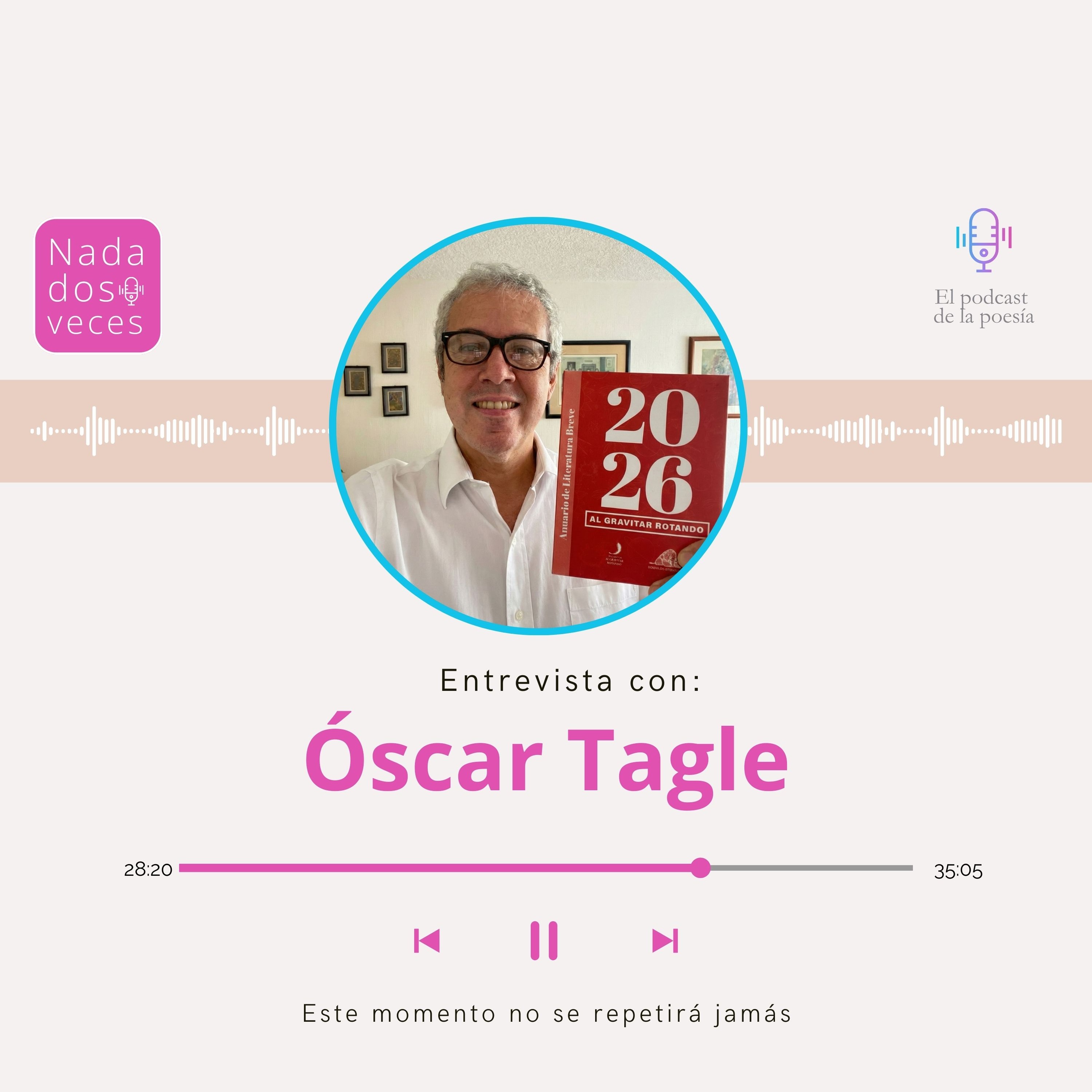 Nada dos veces, el podcast de poesía