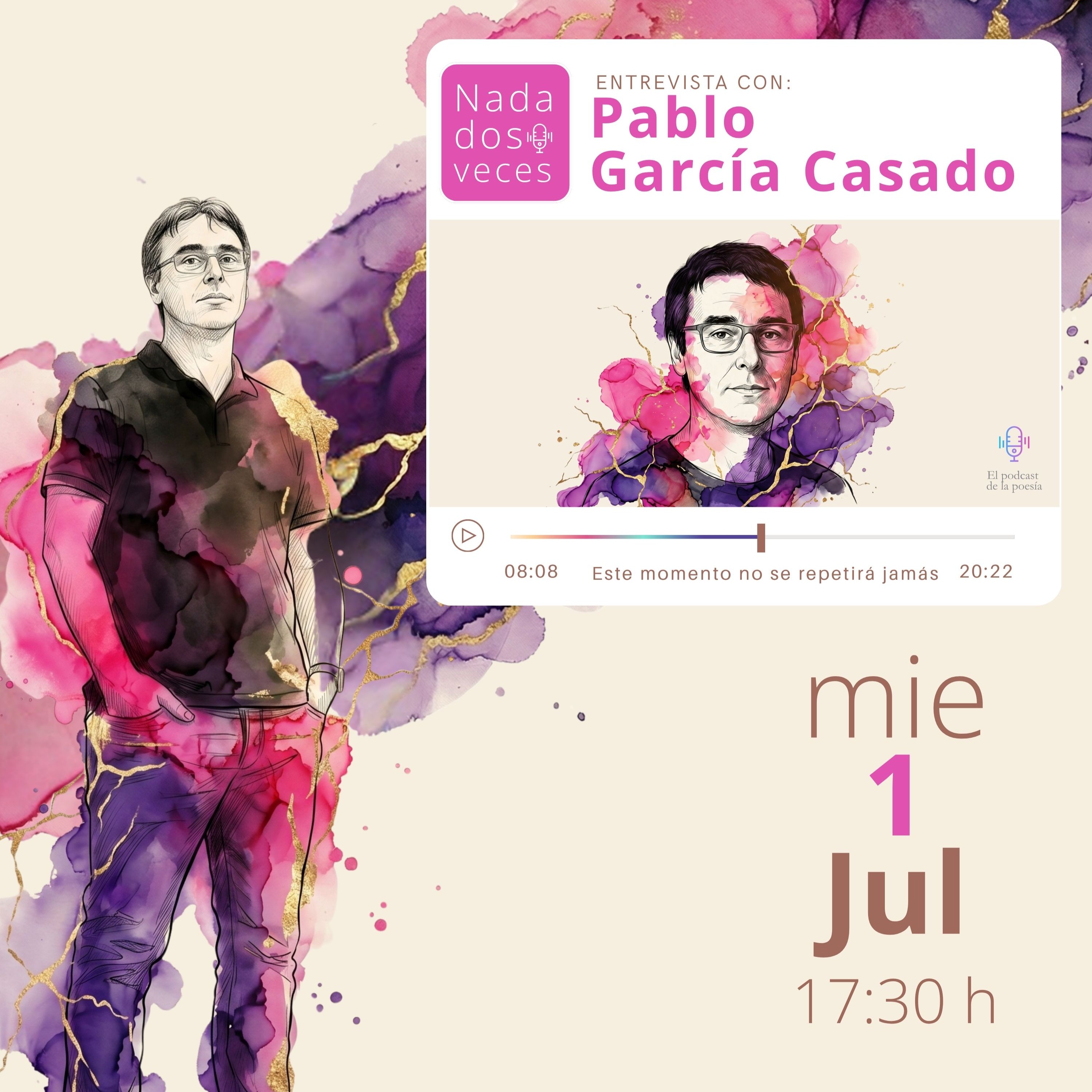 Hoy, estrenamos «Cada uno es mucha gente» (ed. Visor) de Pablo García Casado episode artwork