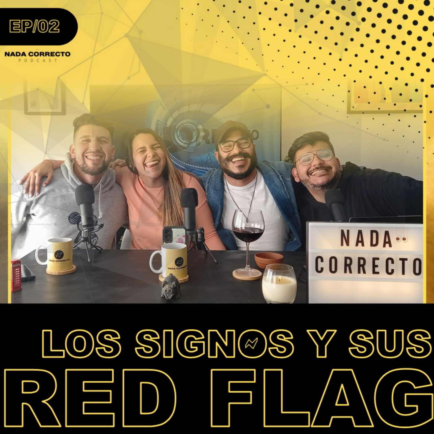 LOS SIGNOS Y SUS RED FLAG | Luna en Piscis y Planetas retrógrados EP002 #NadaCorrecto episode artwork