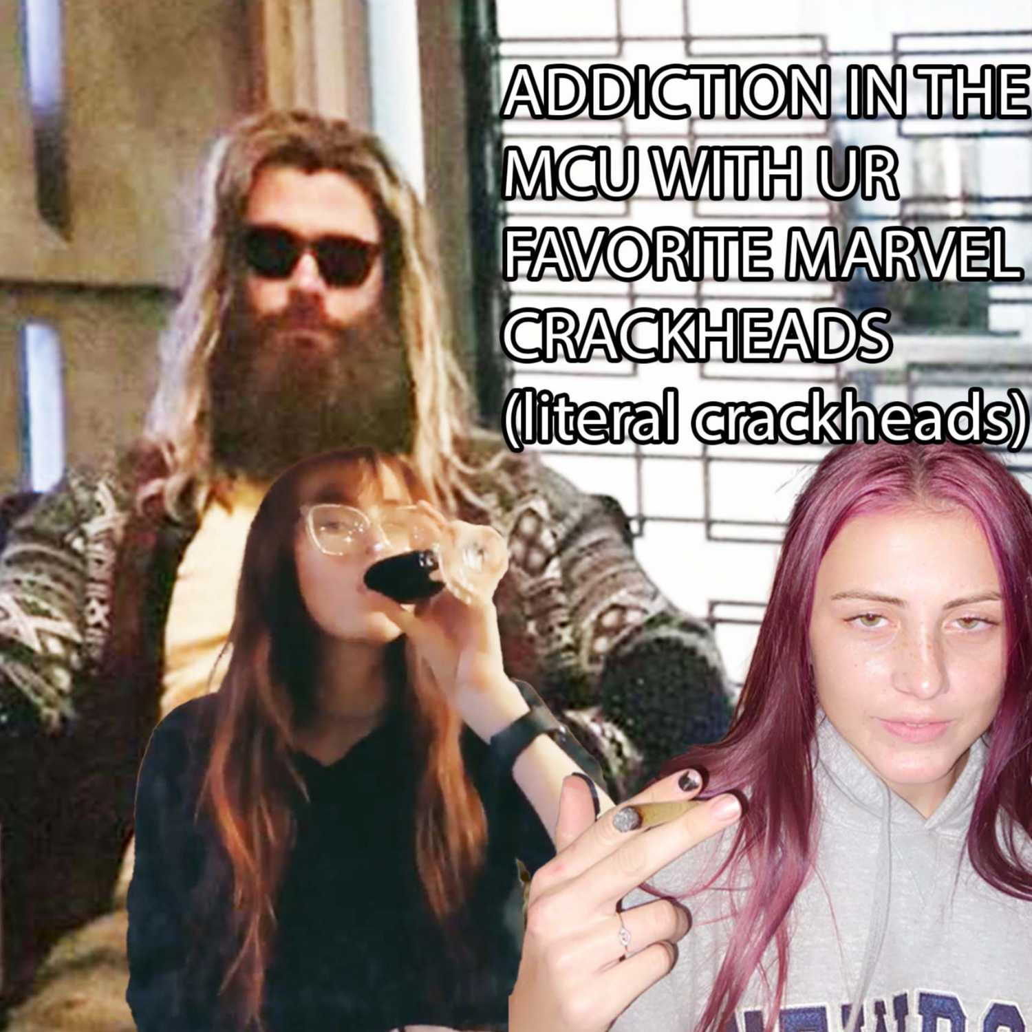 two addicts' takes on the portrayal of addiction in the MCU