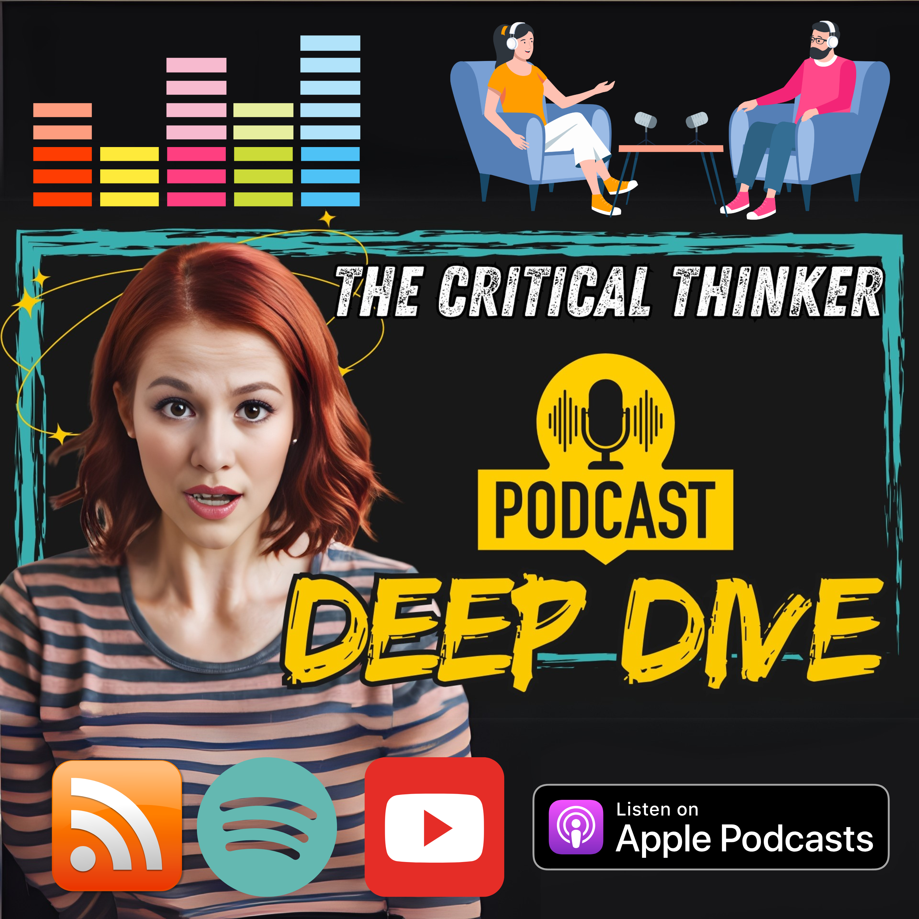 The Critical Thinker DEEP DIVE video-podcast podcast artwork