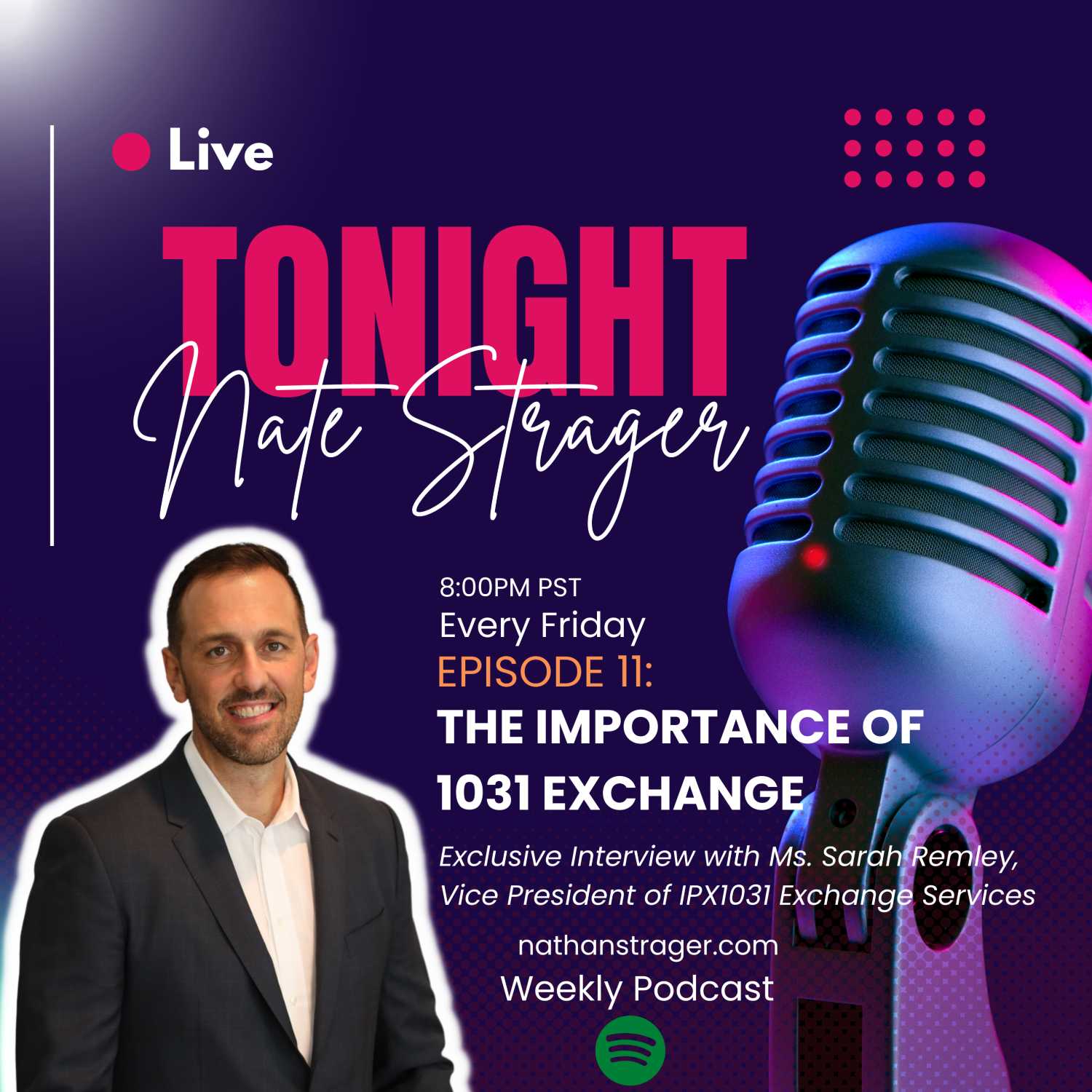 Tonight With Nate Strager