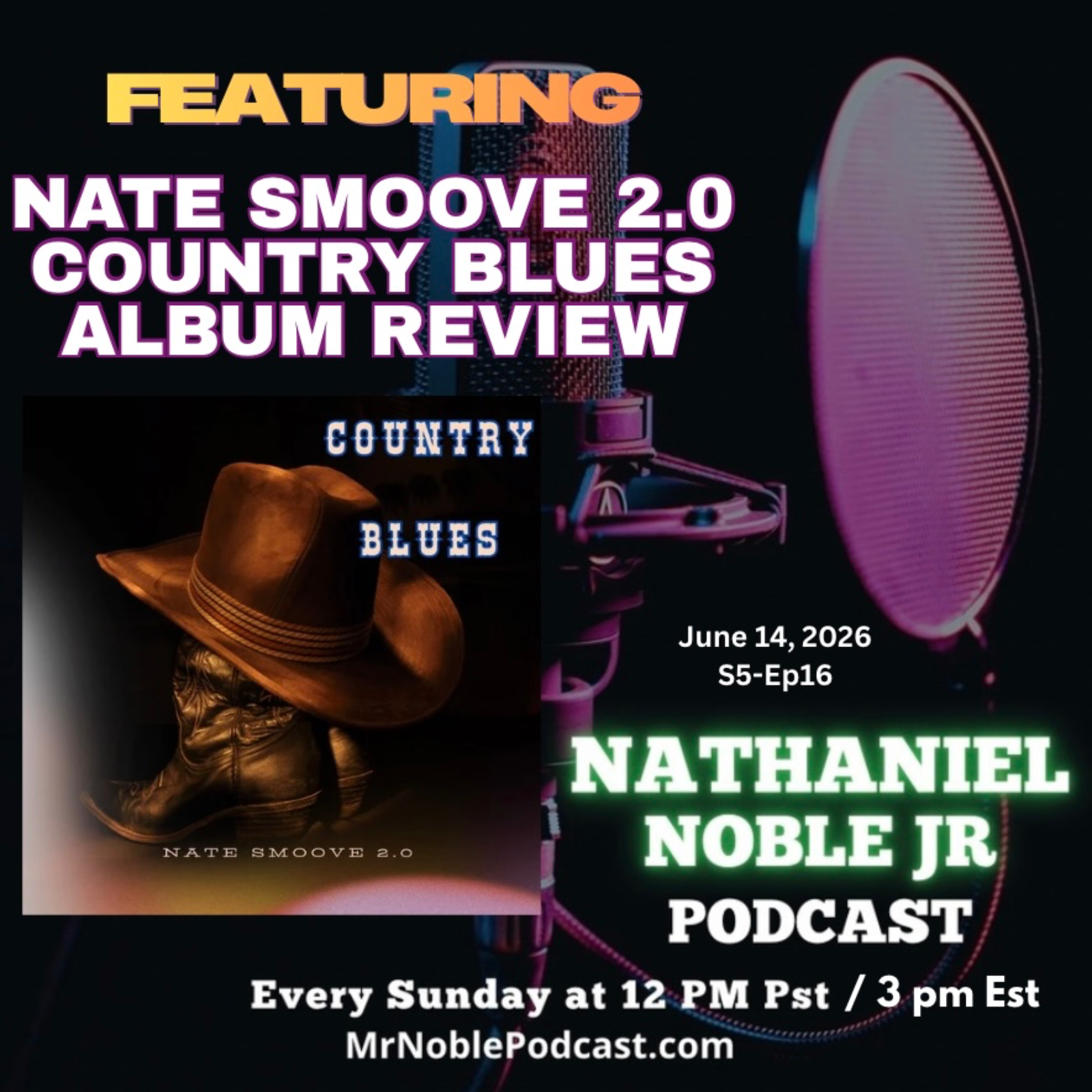 Reviewing Nate Smoove 2.0 New Country Blues Album episode artwork