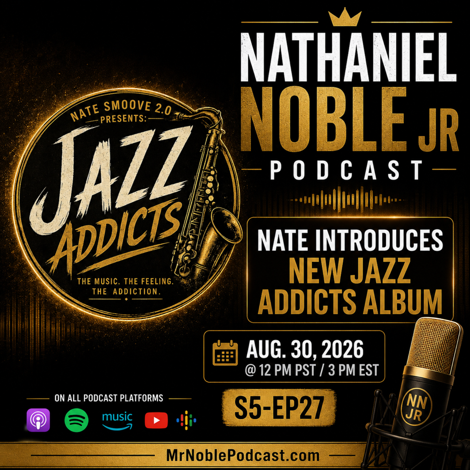 Nate's New Album "Jazz Addicts" by Nate Smoove 2.0