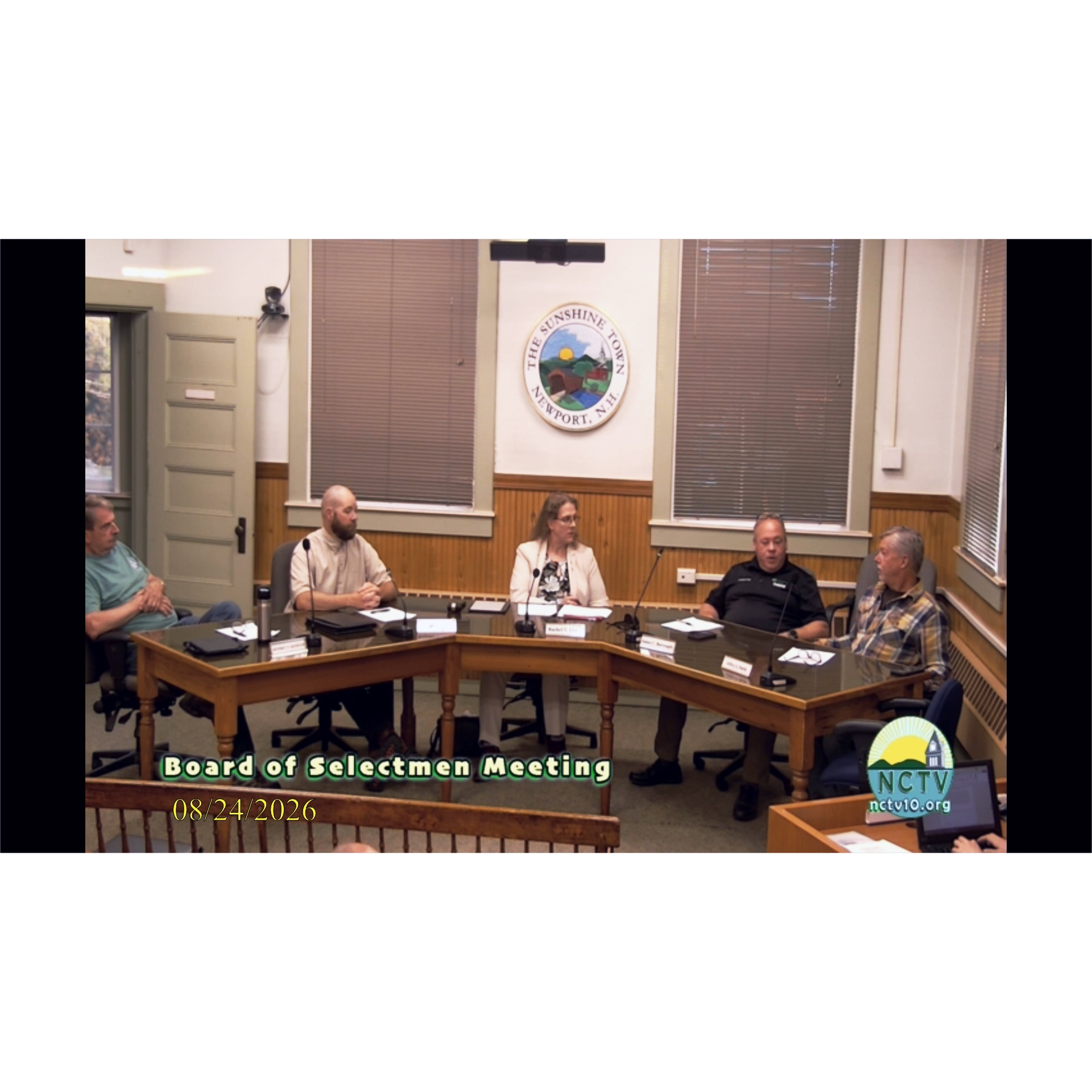 Board of Selectmen - August 24, 2026 episode artwork