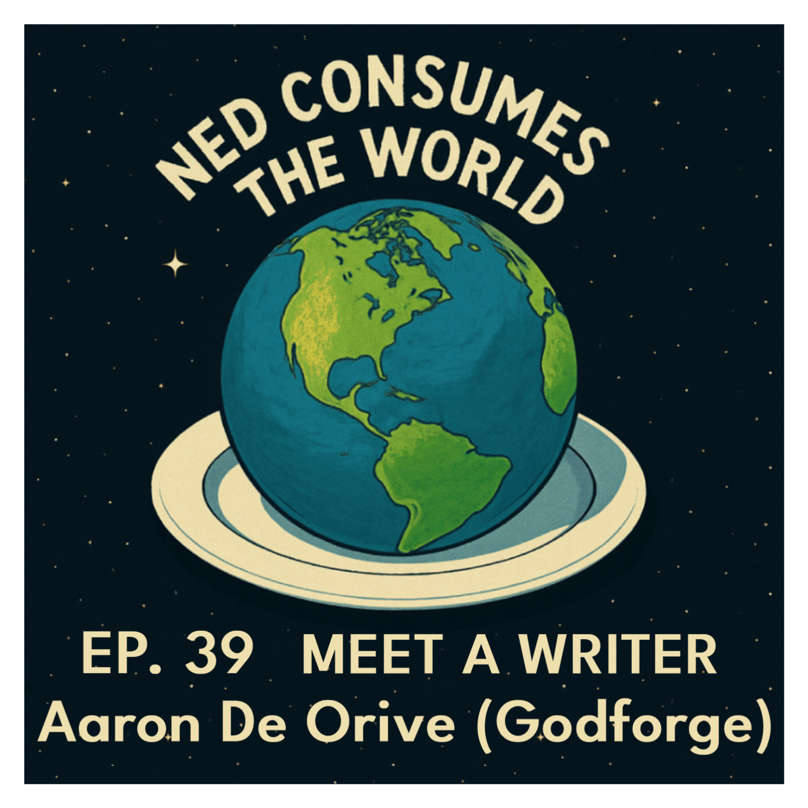 #39 - Aaron De Orive | Meet a Writer (SWTOR, New World, Godforge) episode artwork