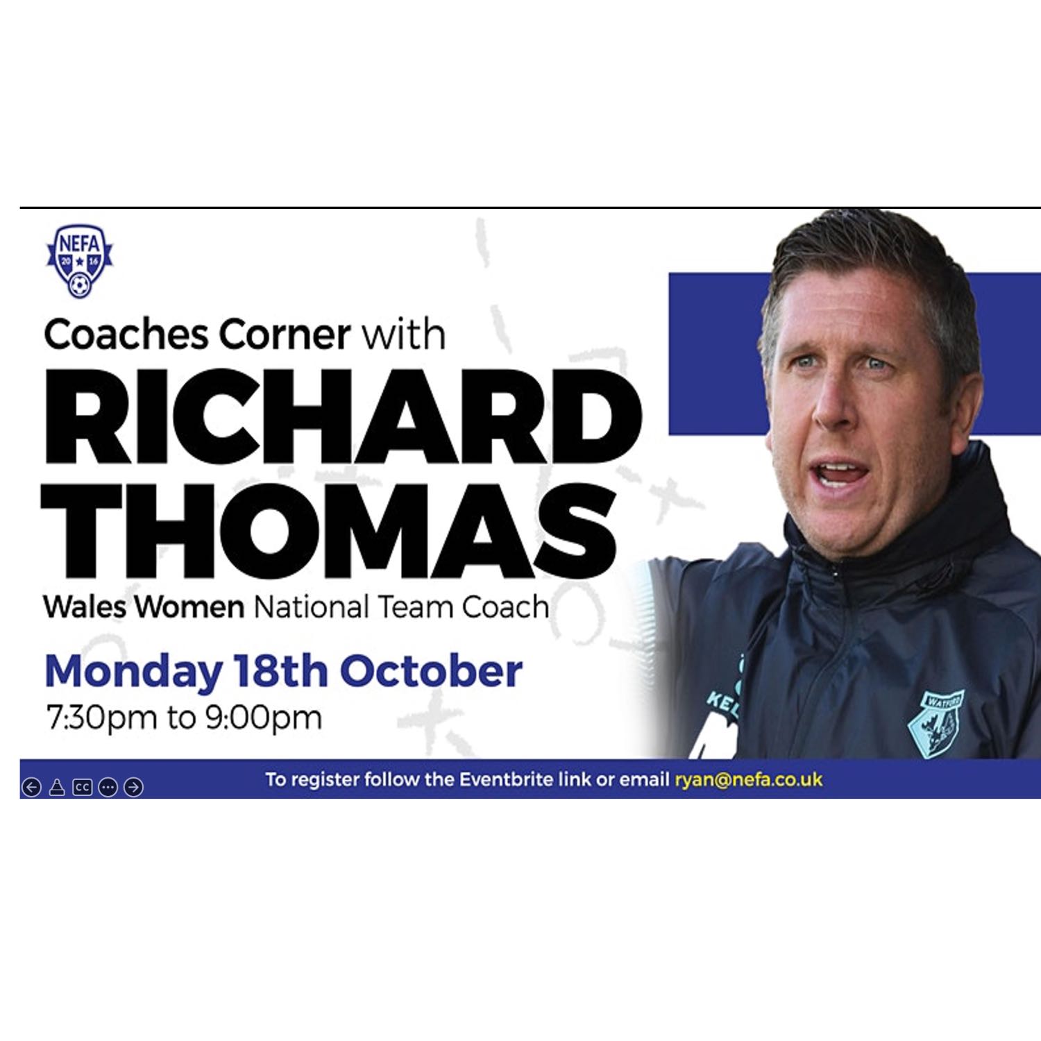 Richard Thomas - Wales Women National Team (Part 1) on Player Development
