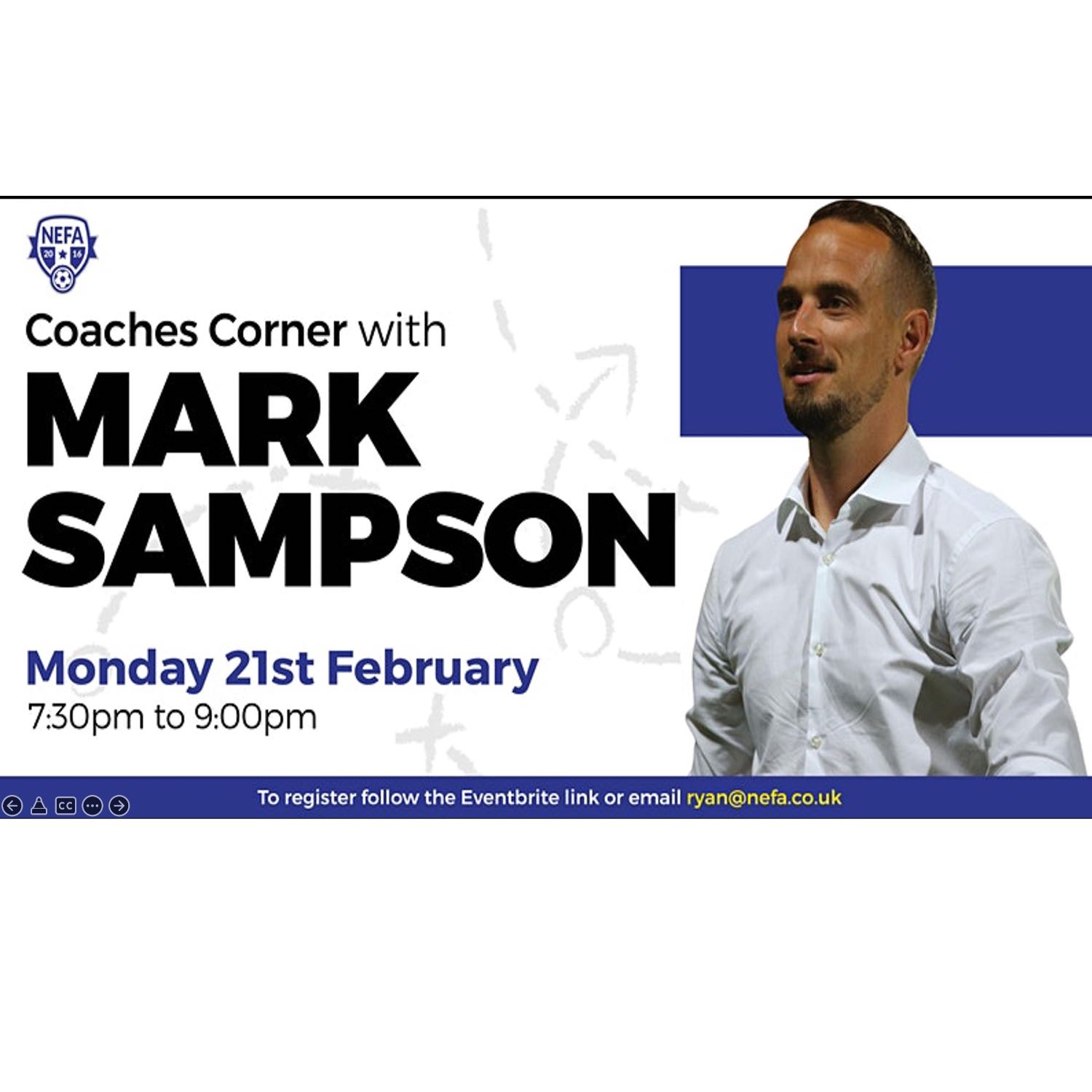 Mark Sampson - Former England women's Head Coach (On Coach Development)