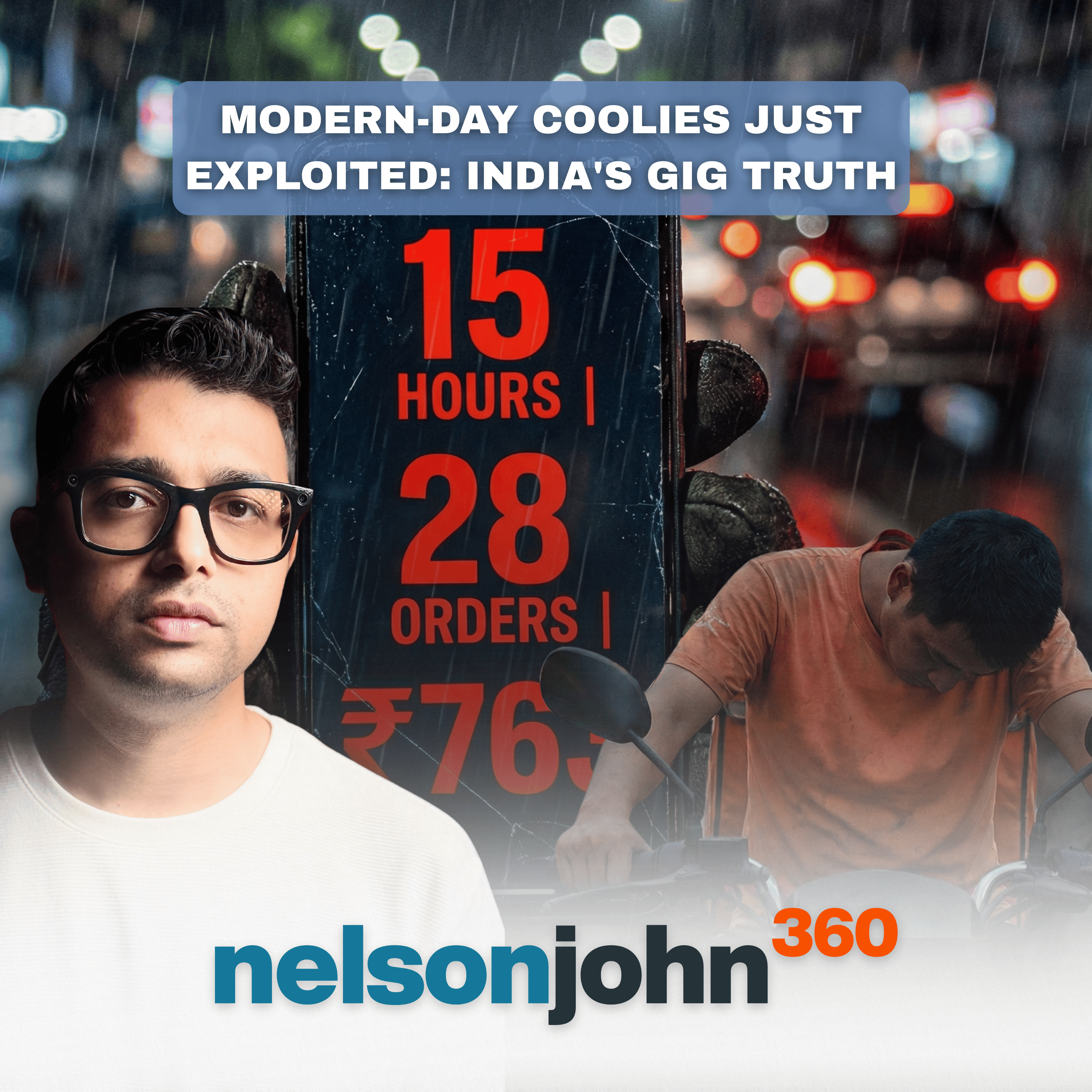 ₹763 for 15 Hours: The Dark Truth Behind India's Gig Economy