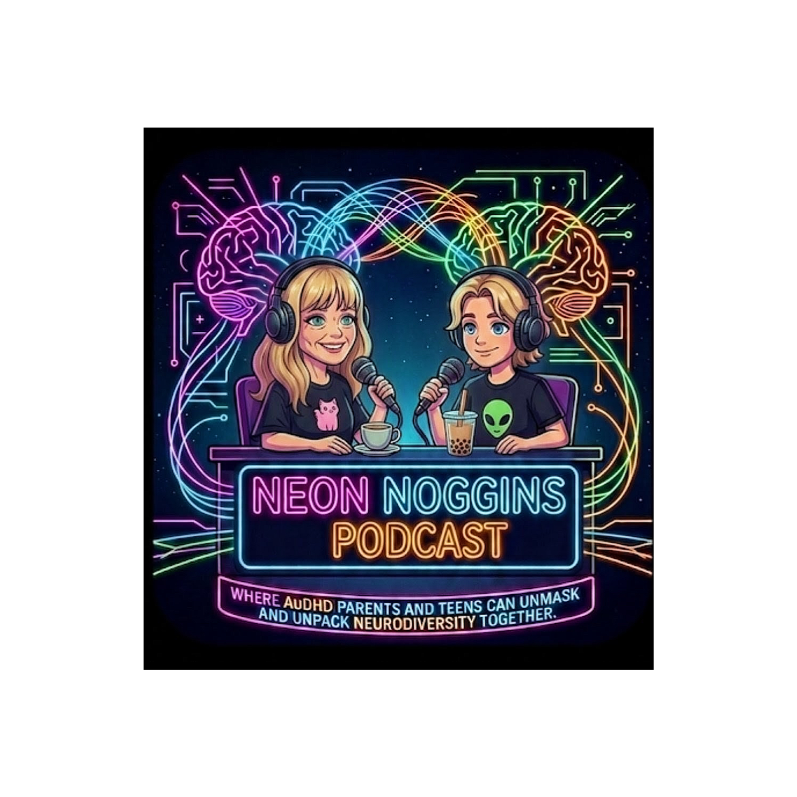 NEON NOGGINS - Navigating Neurodivergent Life In Unfiltered Technicolor