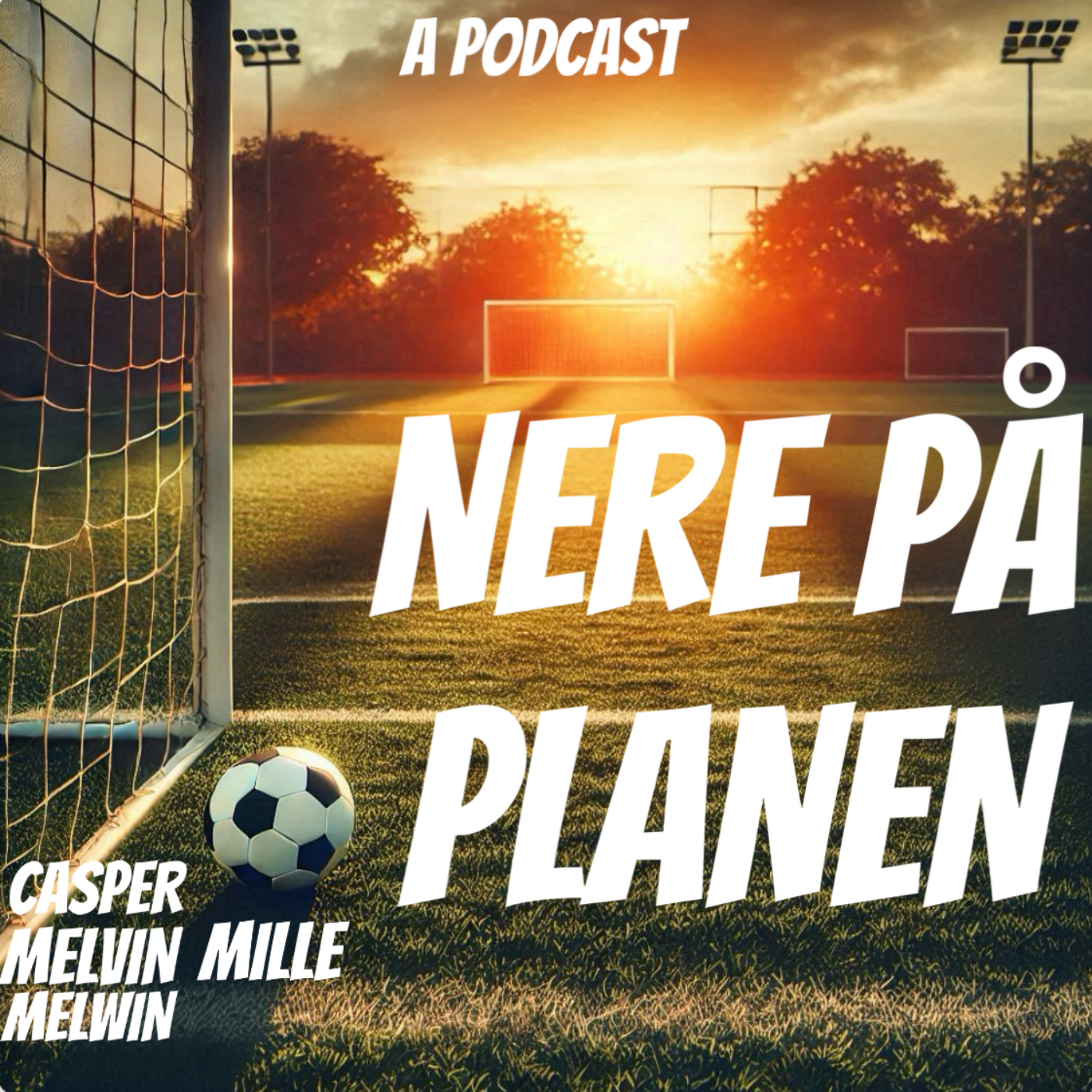 Nere på planen podcast artwork