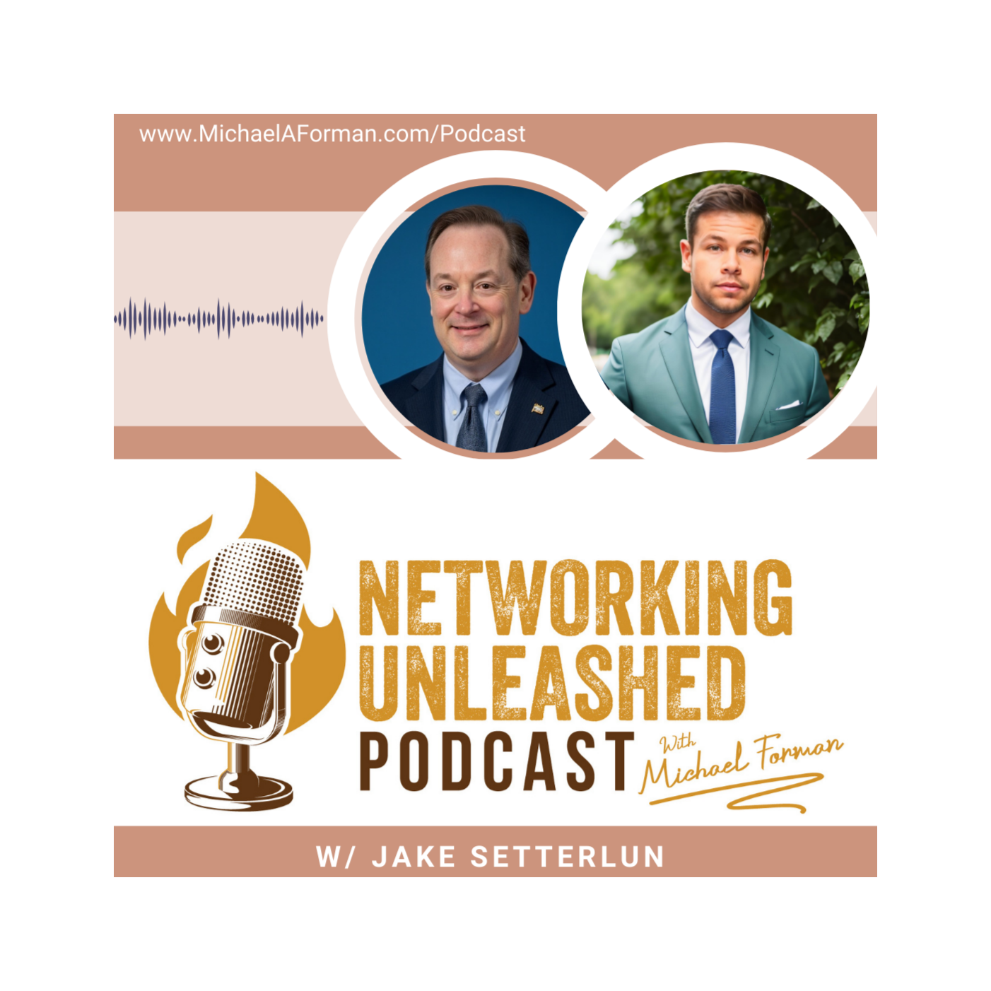 Networking Unleashed: S1E38 An Interview with Jake Setterlun and Michael A Forman