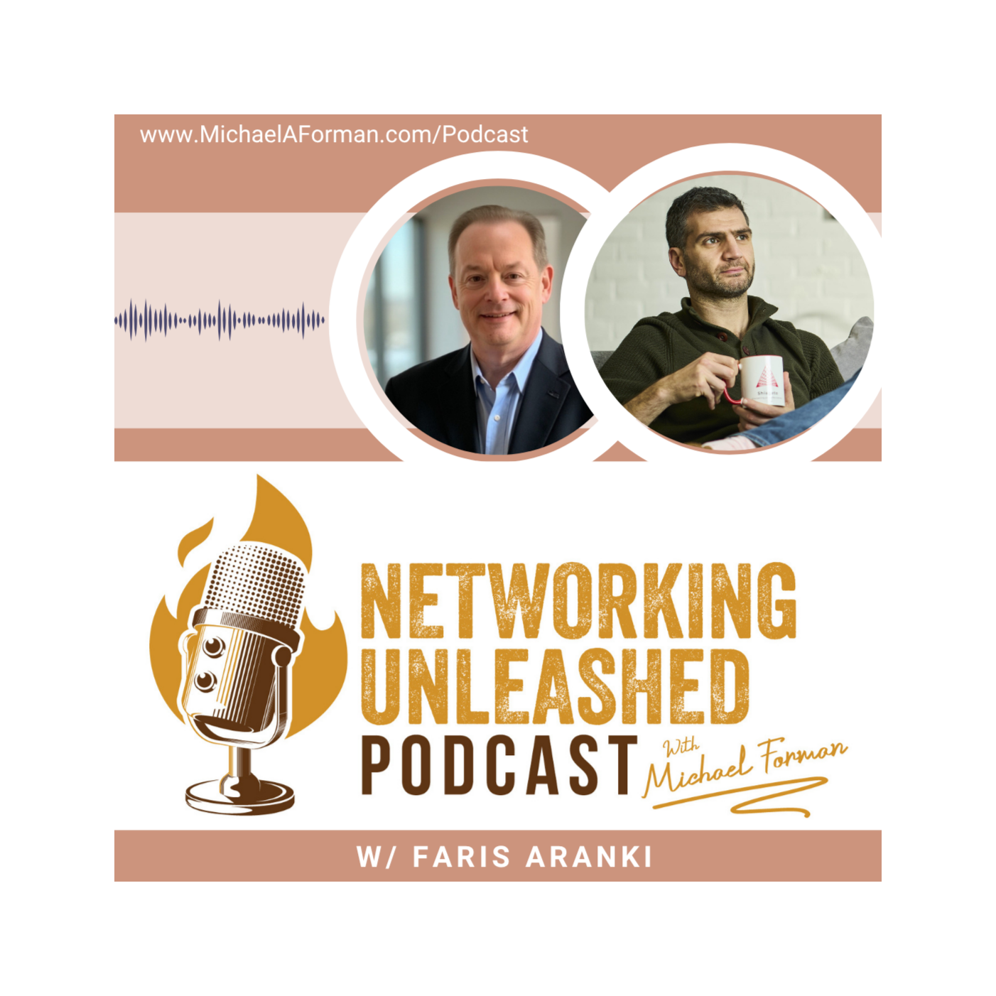 Networking Unleashed: S1E61 An Interview with Faris Aranki and Michael A Forman, Public Speaker