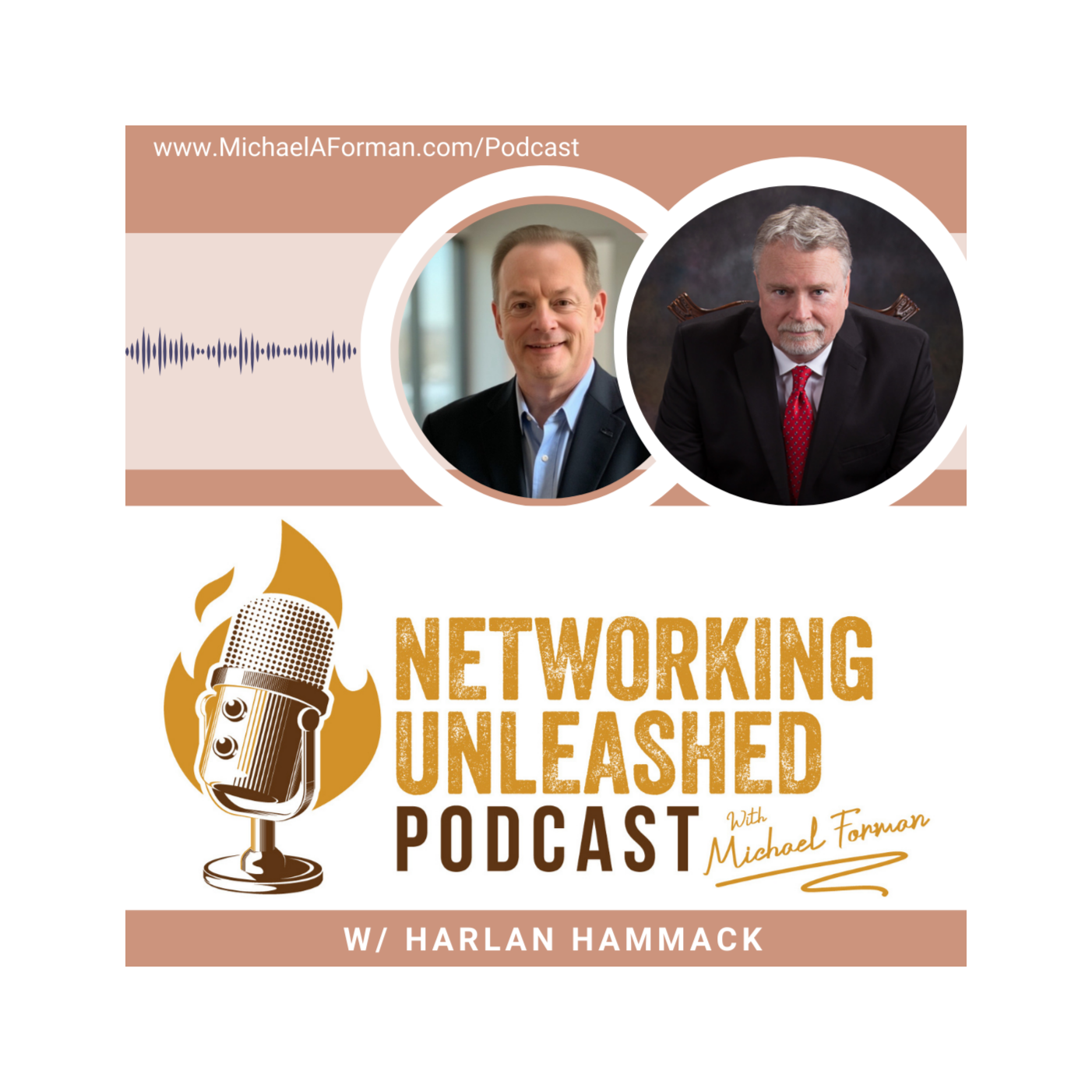 Networking Unleashed: S1E66 An Interview with Harlan Hammack and Michael A Forman, Public Speaker