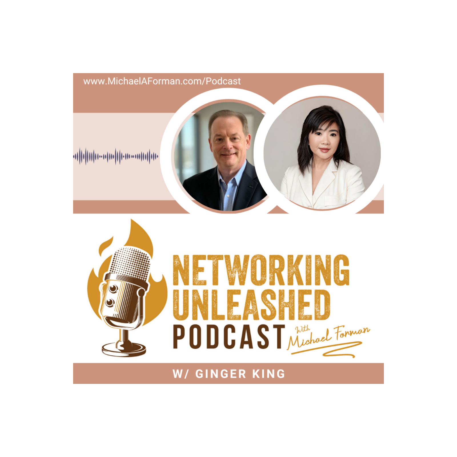 Networking Unleashed: An Interview with Ginger King and Michael A Forman, Public Speaker