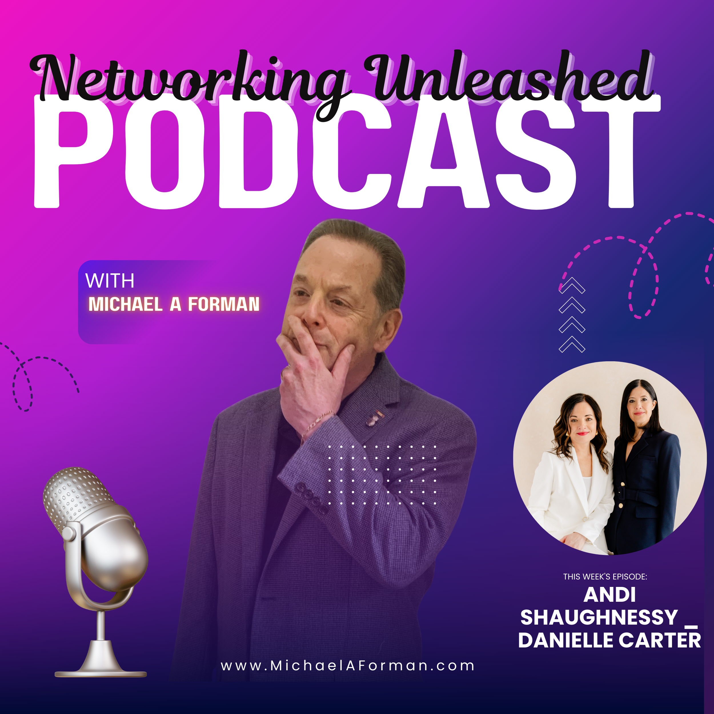 Networking Unleashed: An Interview with Andi Shaughnessy / Danielle Carter and Michael A Forman, Professional Speaker