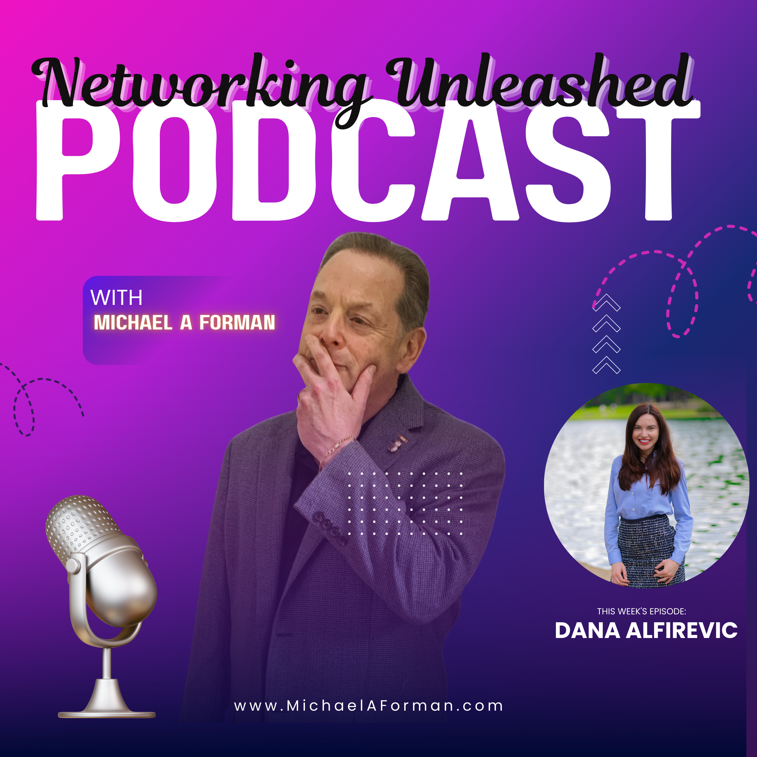 Networking Unleashed: An Interview with Dana Alfirevic and Michael A Forman, Professional Speaker