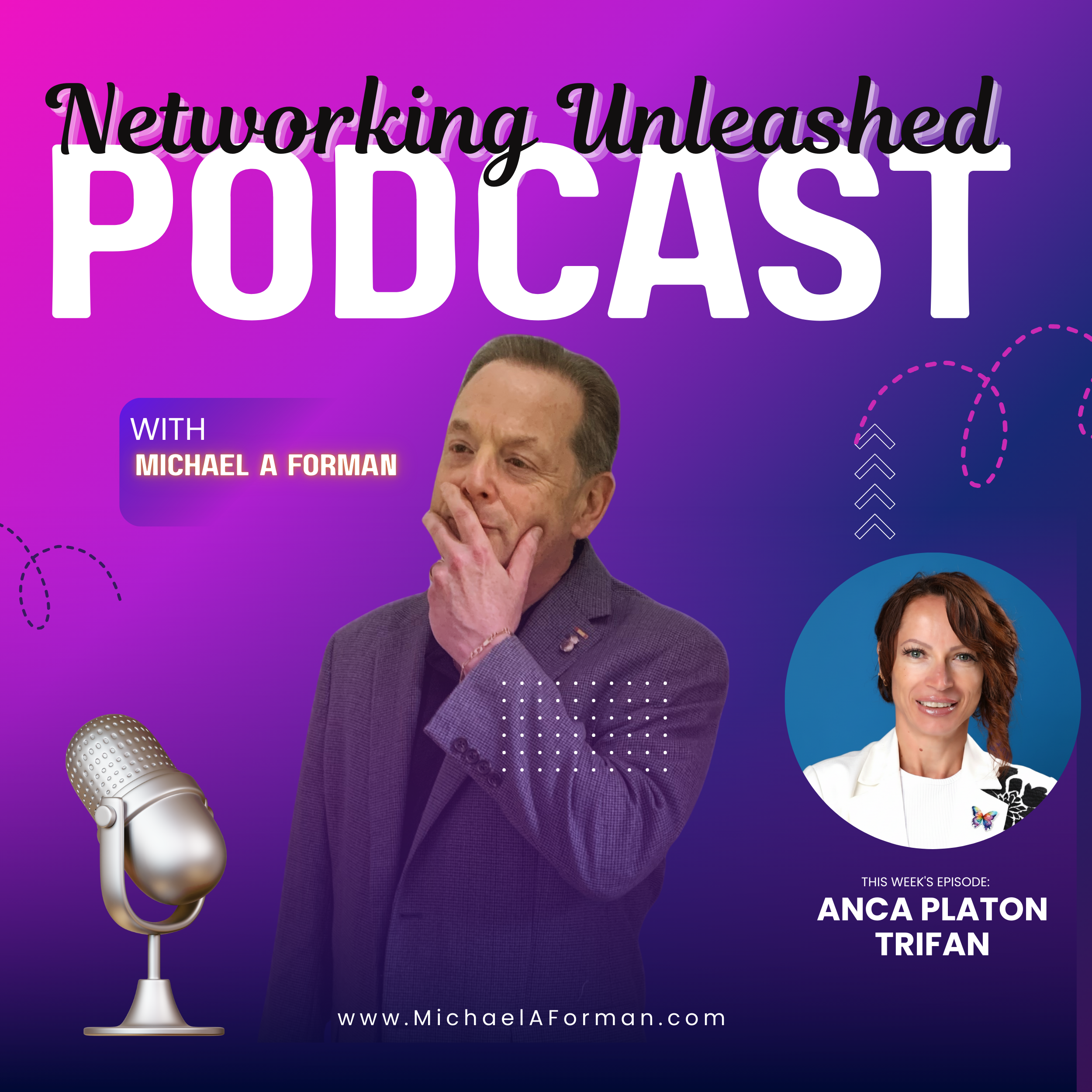 Networking Unleashed: An Interview with Anca Platon Trifan and Michael A Forman, Professional Speaker