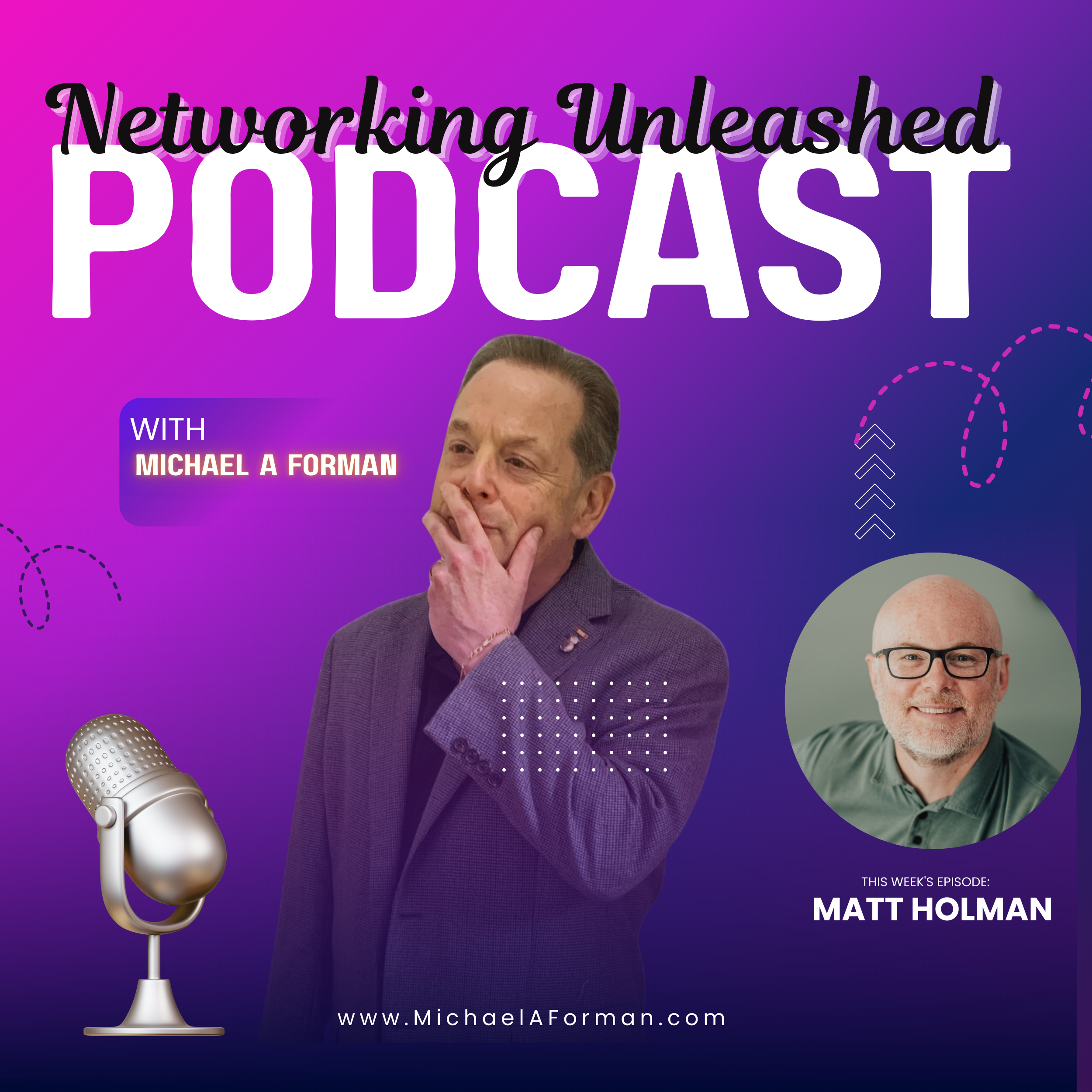 Networking Unleashed: An Interview with Matt Holman and Michael A Forman, Professional Speaker