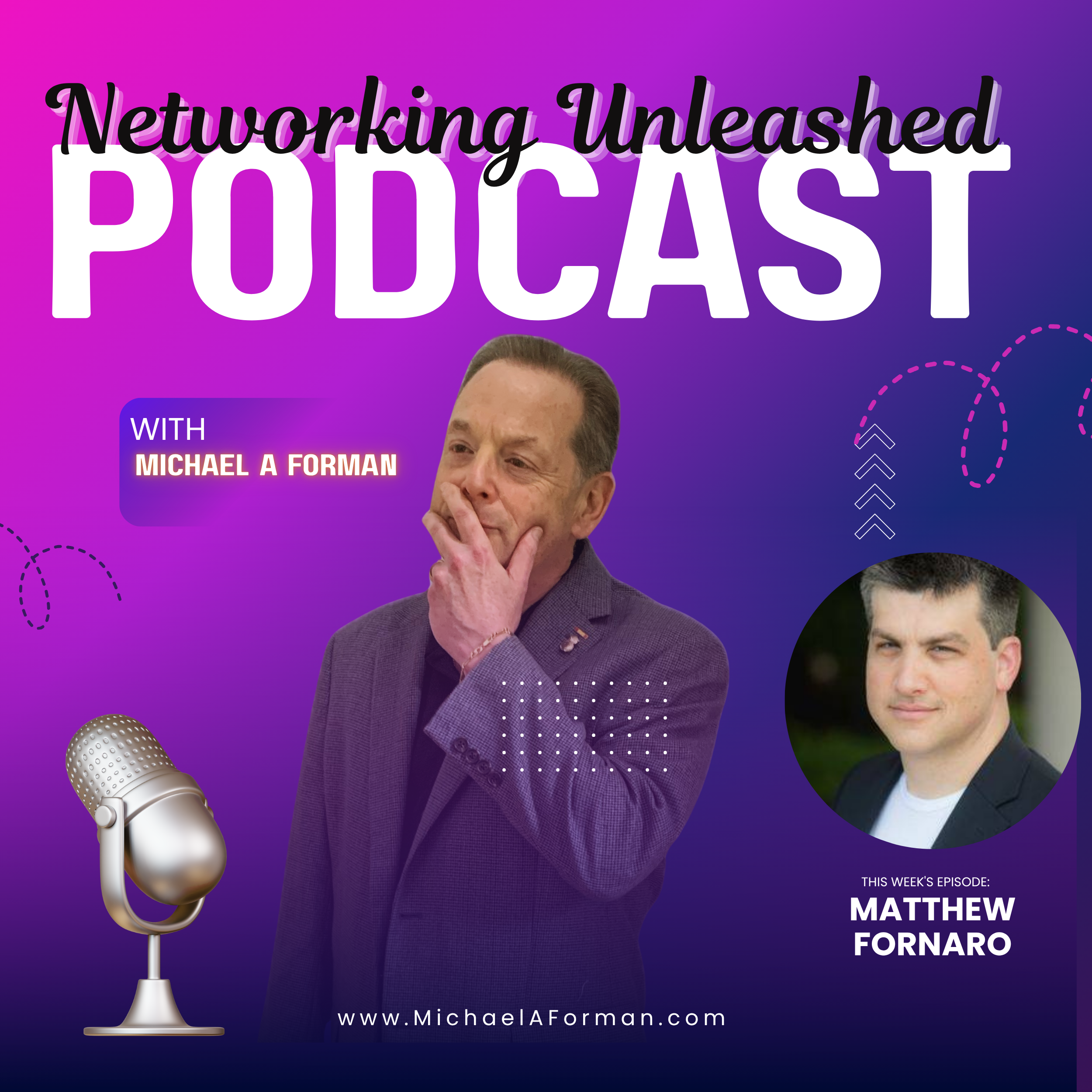 Networking Unleashed: An Interview with Matthew Fornaro and Michael A Forman, Professional Speaker