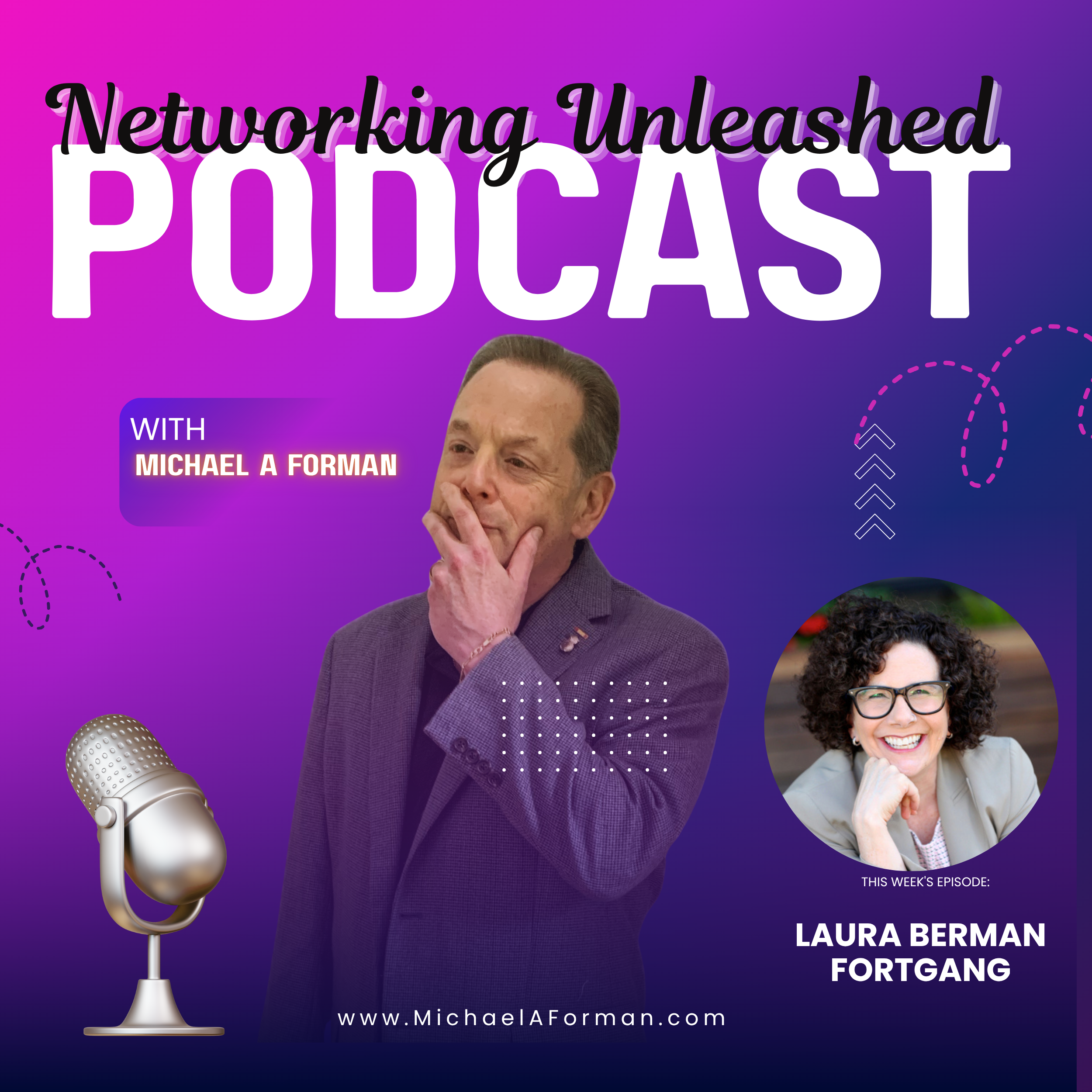 Networking Unleashed: An Interview with Laura Berman Fortgang and Michael A Forman, Professional Speaker