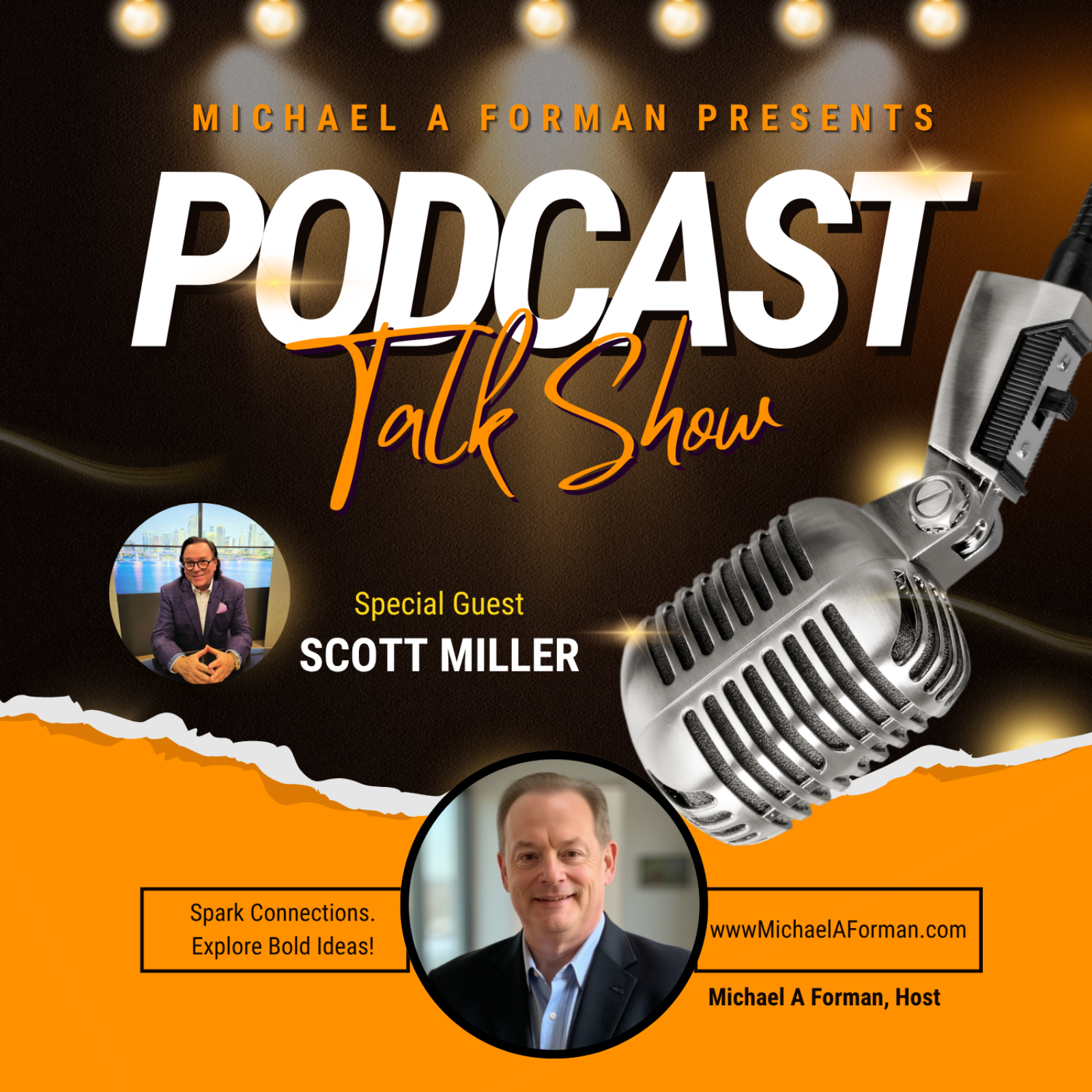 Networking Unleashed: An Interview with Scott Miller and Michael A Forman, Professional Speaker