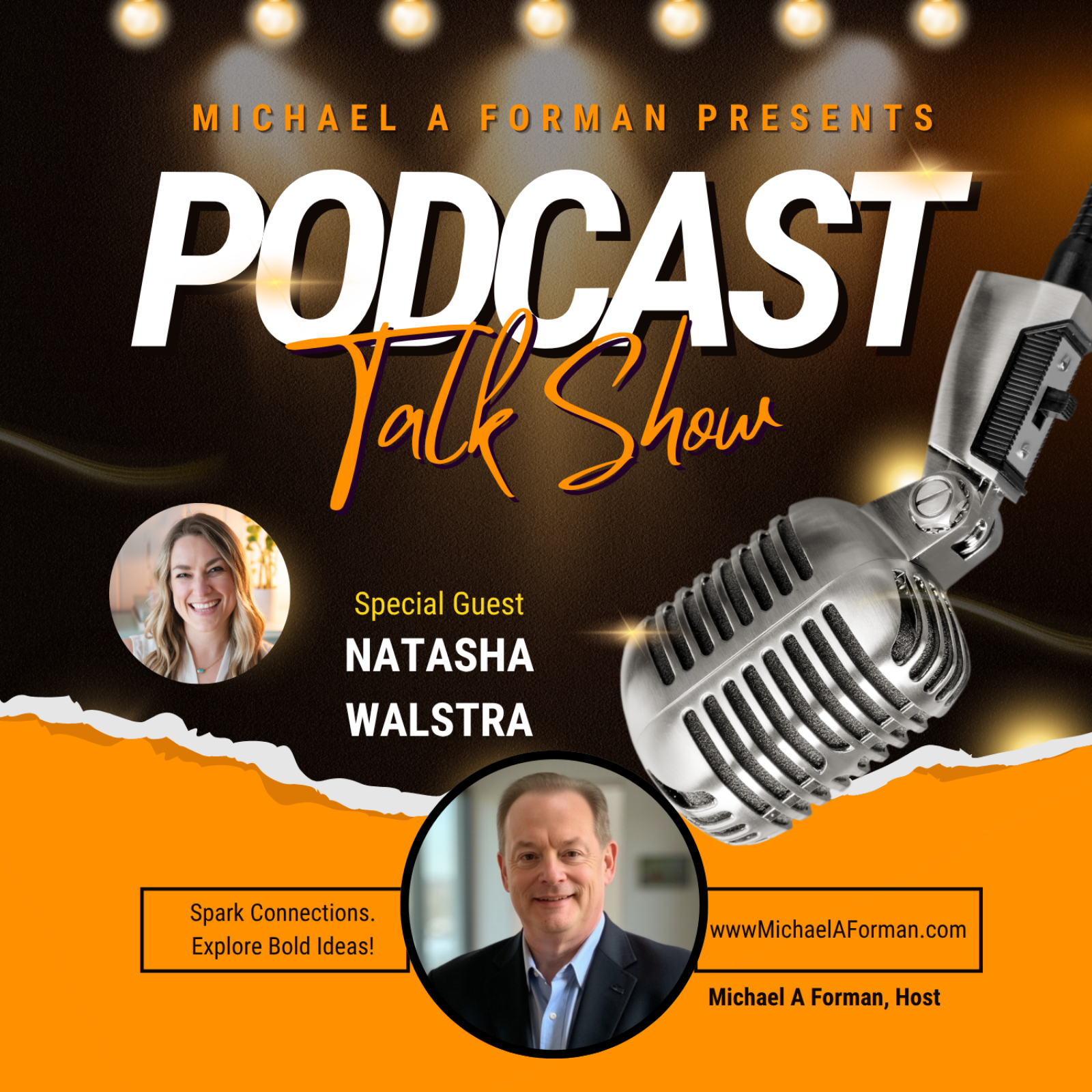Networking Unleashed: An Interview with Natasha Walstra and Michael A Forman, Professional Speaker episode artwork